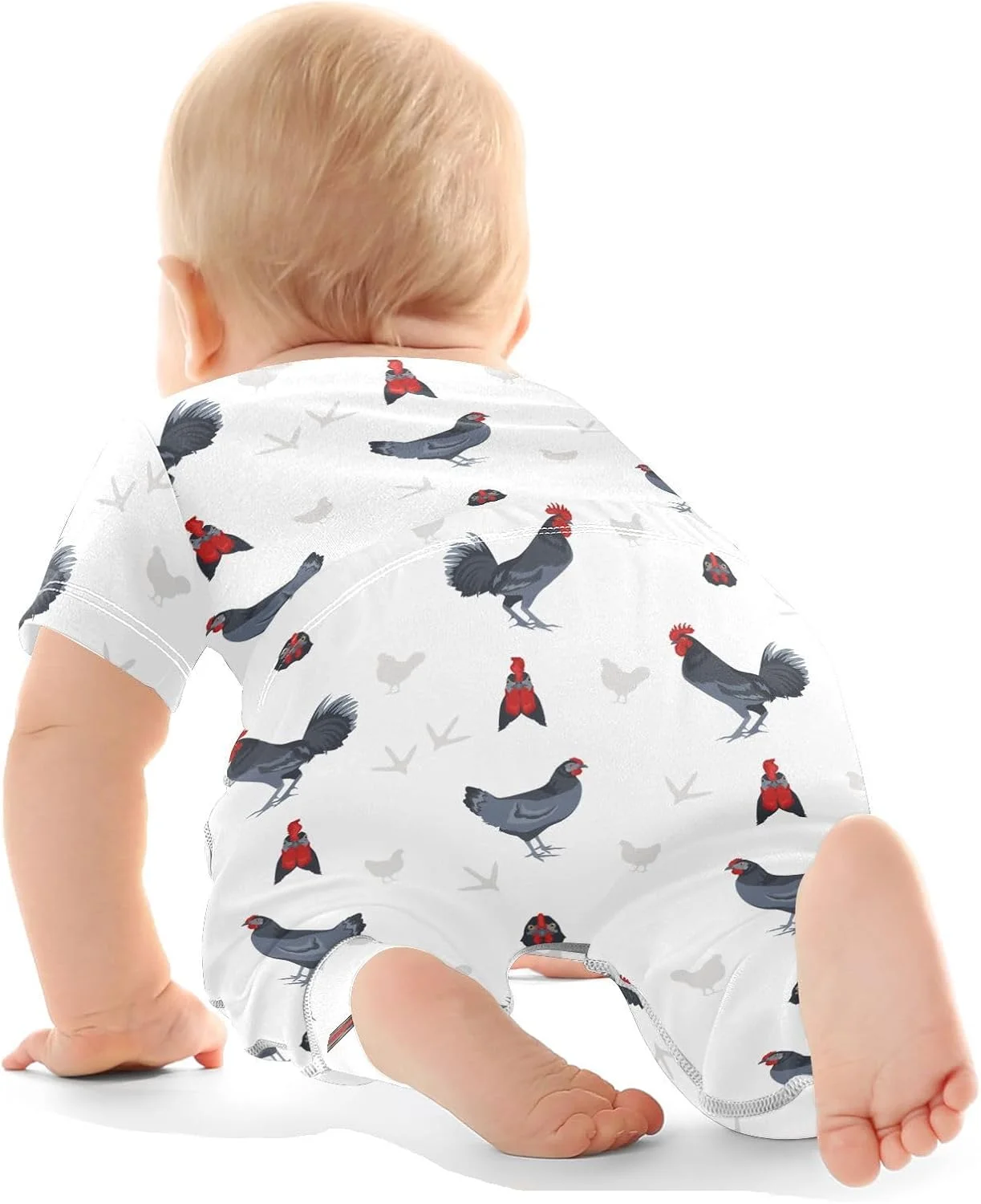 ست لباس نوزادی طرح جوجه آبی Delaware، شامل بادی و شلوار، مناسب برای نوزادان 0 تا 24 ماهه، پسرانه و دخترانه ست لباس نوزادی طرح جوجه آبی Delaware، شامل بادی و شلوار، مناسب برای نوزادان 0 تا 24 ماهه، پسرانه و دخترانه