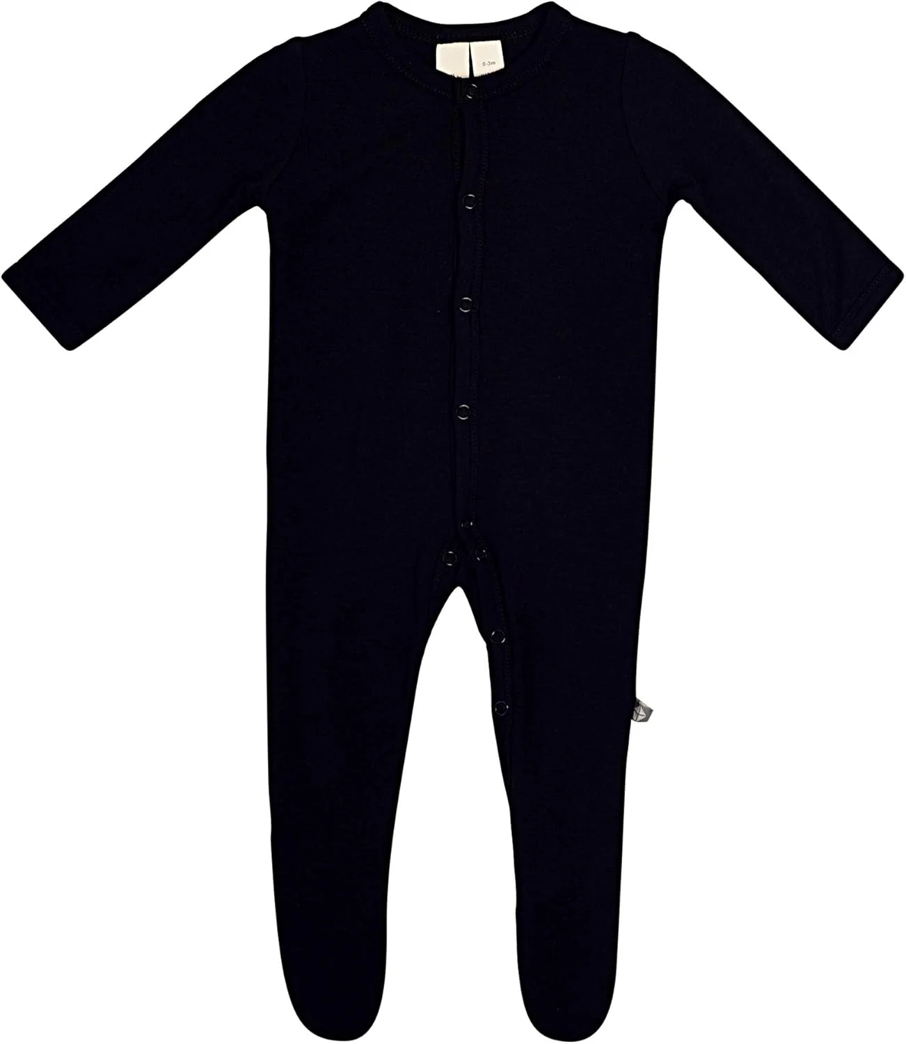 لباس خواب جوراب دار کودک کیت بیبی، ساخته شده از ریون بامبو نرم، دکمه فشاری، 0-24 ماه، رنگ های ساده