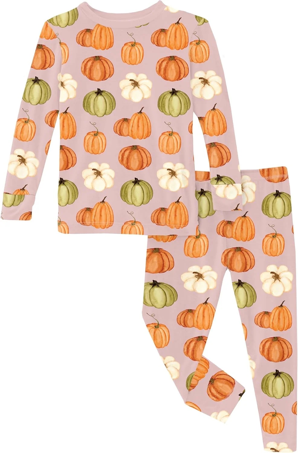 ست لباس خواب جشن هالووین کیکی، آستین بلند، شلوار بلند، لباس خواب فیت