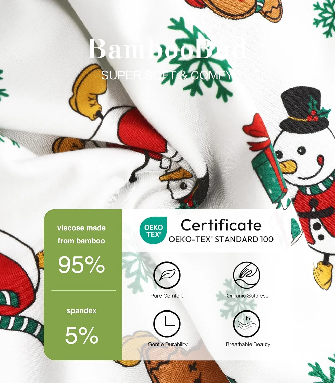 لباس خواب زیپ دار نوزاد پسر دختر، لباس یکسره تعطیلات، رامپر، جامپسوت ویسکوز بامبو