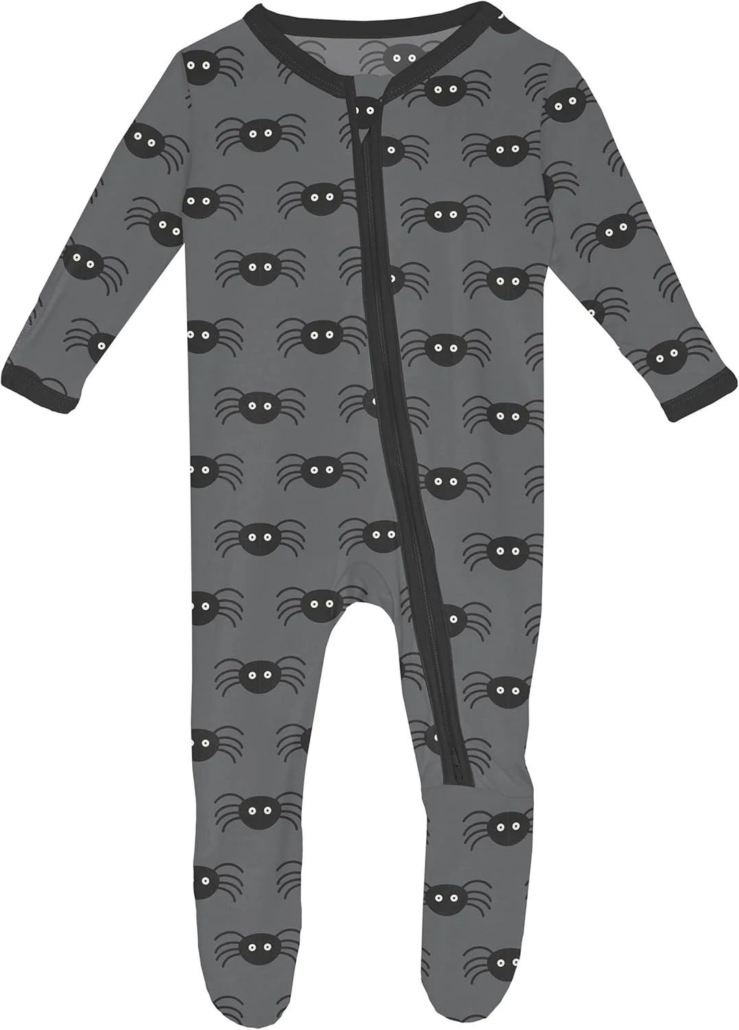 لباس یکسره زیپ‌دار کودکانه با طرح جشن هالووین، لباس‌های نرم پسرانه و دخترانه