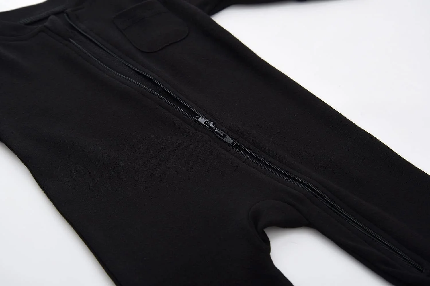 لباس خواب و بازی نوزادی دو زیپه دخترانه پسرانه 100% پنبه ای جوراب دار با سرآستین دستکش دار 0-12 ماه