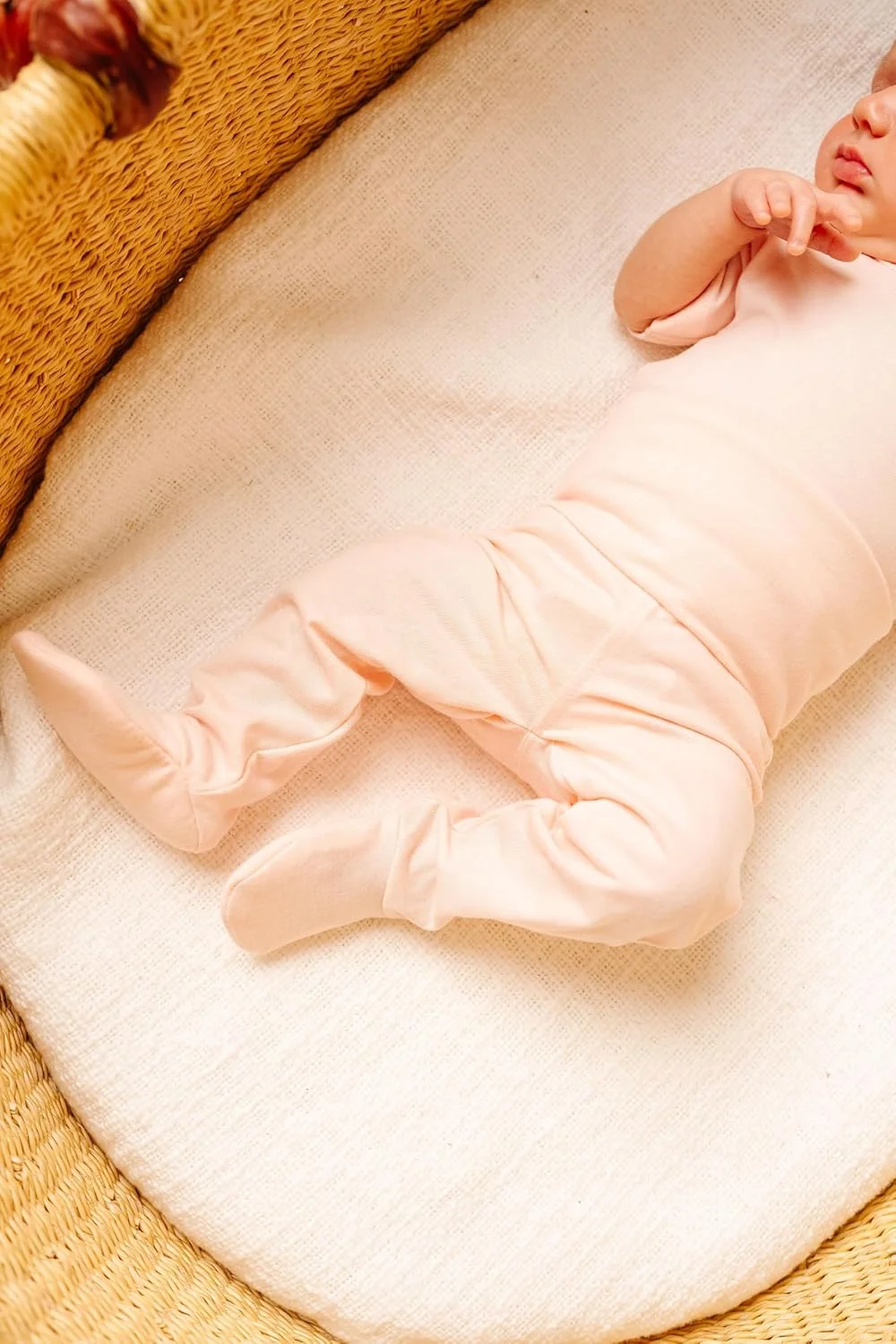 شلوار جورابدار نوزادی مسی مروارید، سرخ