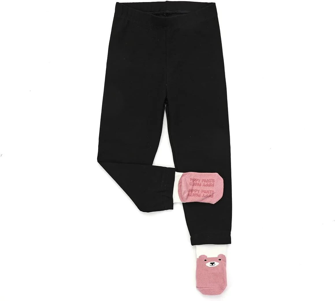 شلوار لگ و جوراب متصل، مناسب نوزاد و کودک نوپا