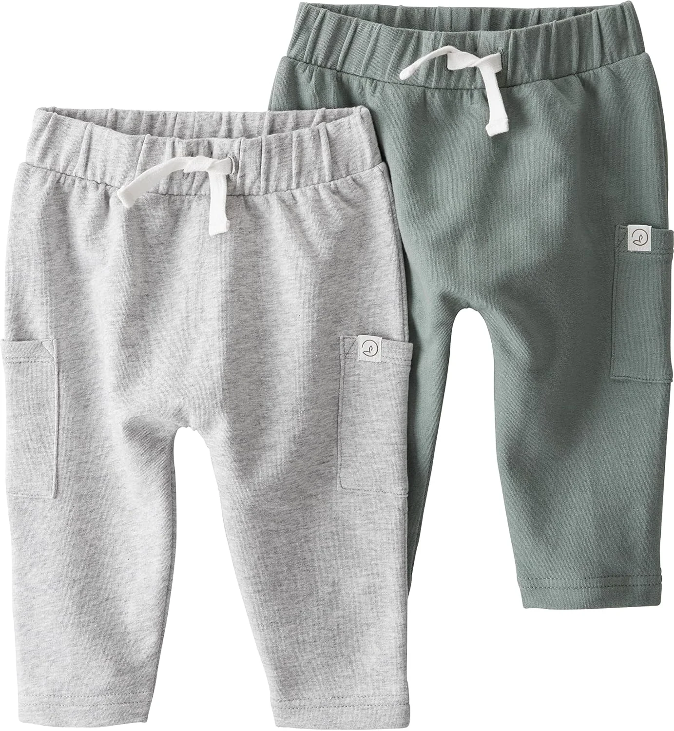 شلوار تری نخی ارگانیک دو عددی نوزادی Little Planet by Carter’s