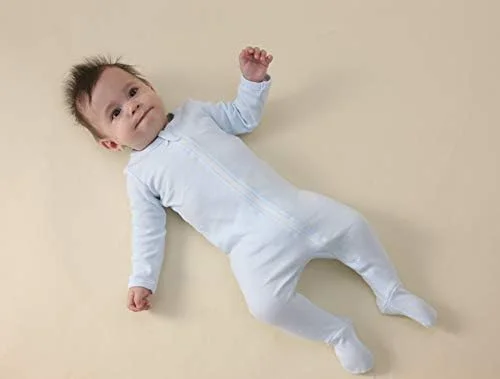 لباس خواب زیپ‌دار نوزادی دخترانه و پسرانه O2Baby، طرح دار