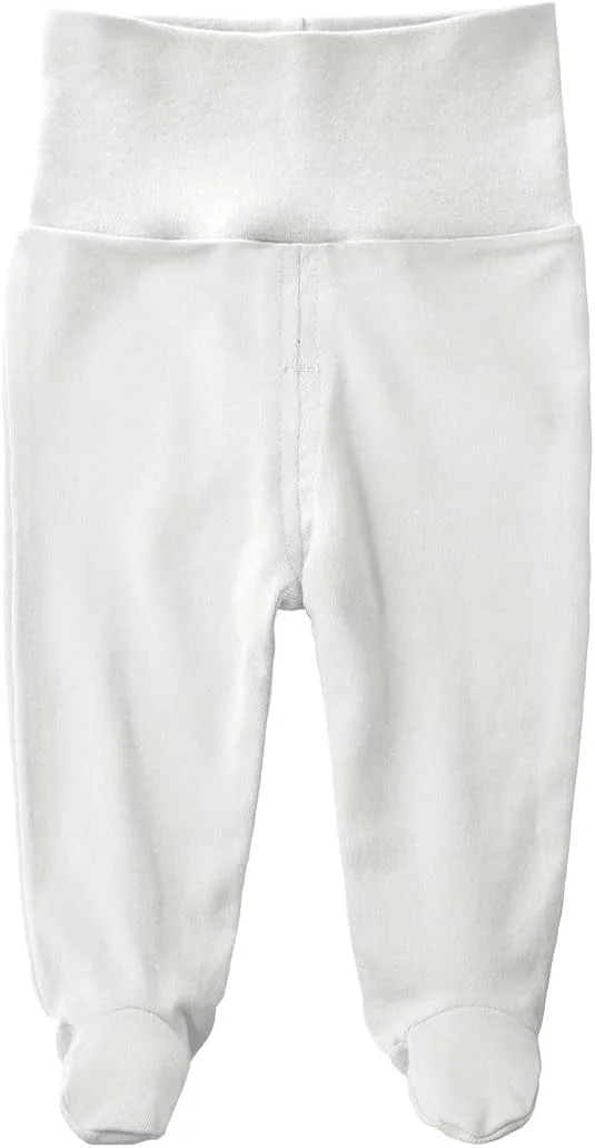 شلوار نخی کمر بلند جوراب دار کودک Teach Leanbh، مناسب برای استفاده روزمره، 0 تا 12 ماه