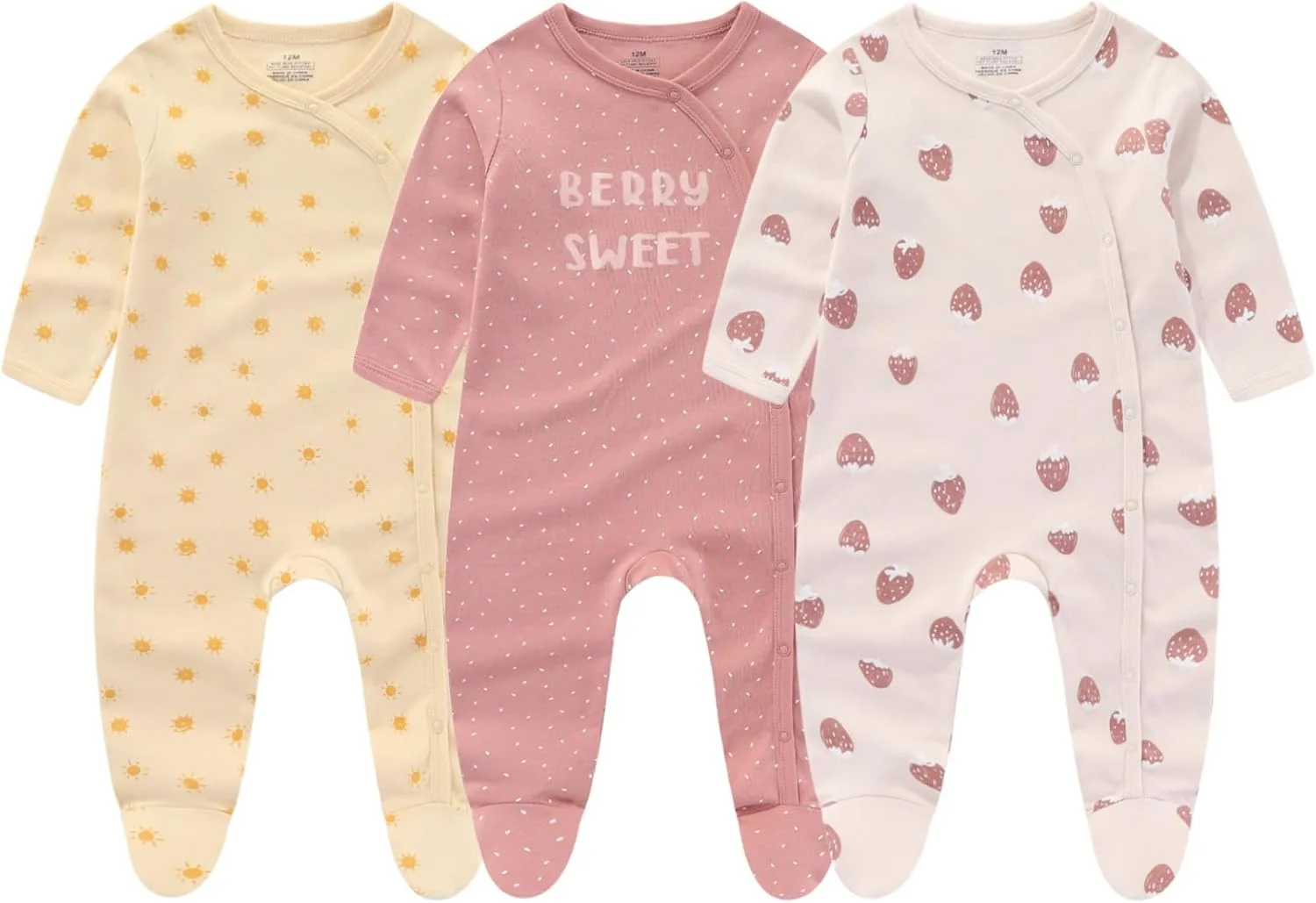 ست هدیه لباس نوزادی 27 تکه لباس دخترانه شامل بادی، شلوار و لوازم ضروری 0-6 ماهگی