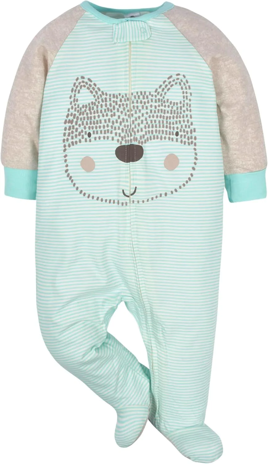 لباس خواب جوراب دار 4 عددی پسرانه Gerber لباس خواب جوراب دار 4 عددی پسرانه Gerber