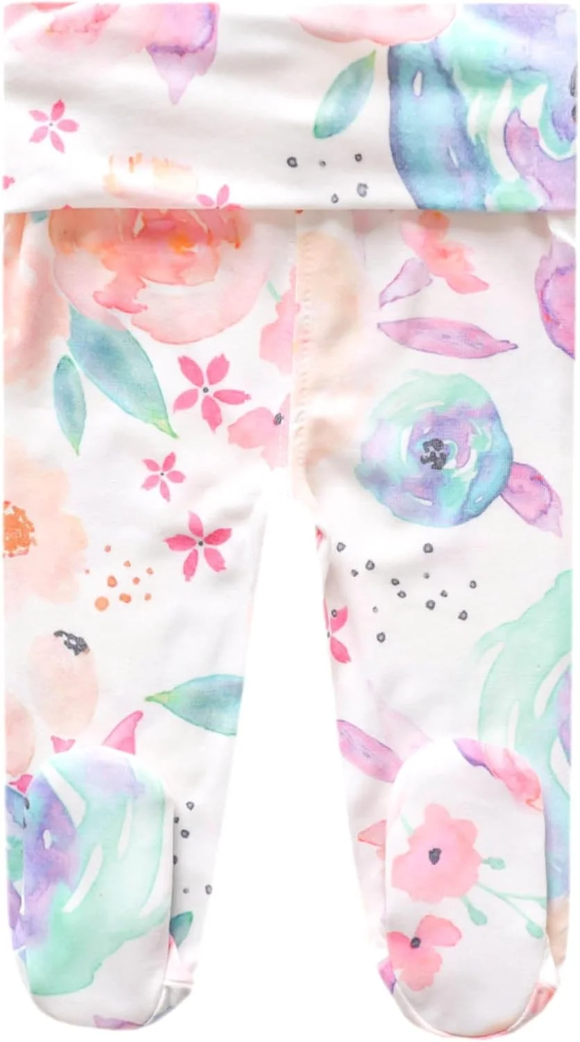 شلوار جوراب دار Copper Pearl، طرح گلدار