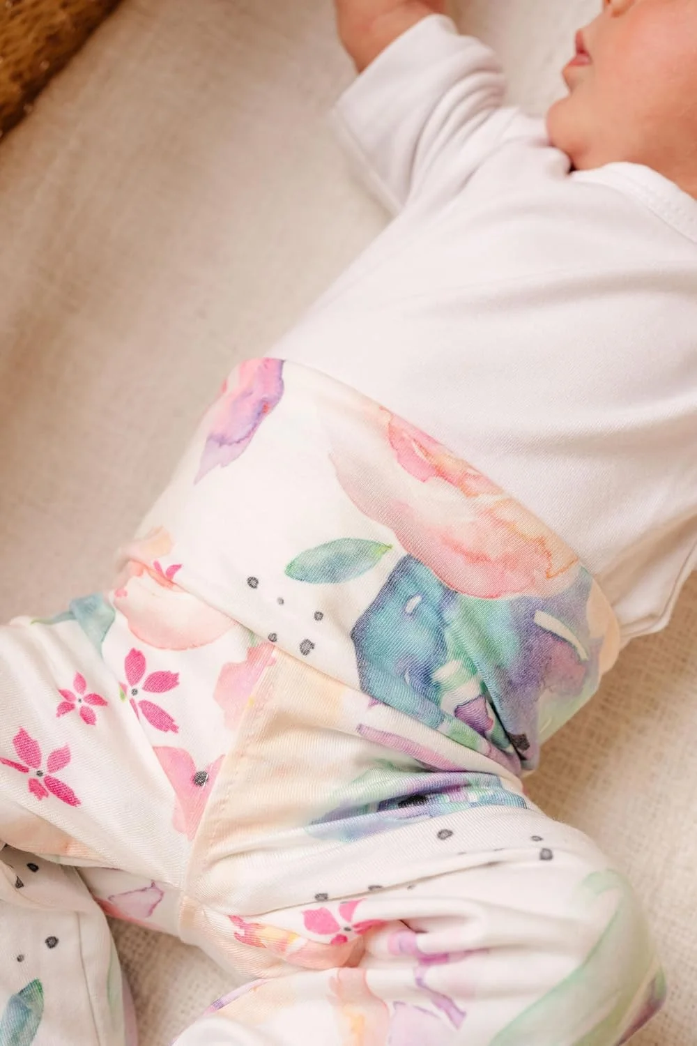 شلوار جوراب دار Copper Pearl، طرح گلدار