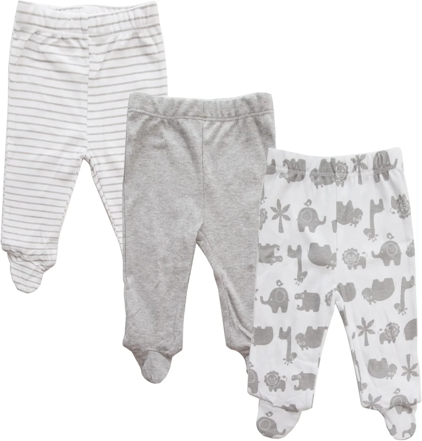 شلوار نخی پا دار کودک اسپاسیلک، بسته 3 عددی