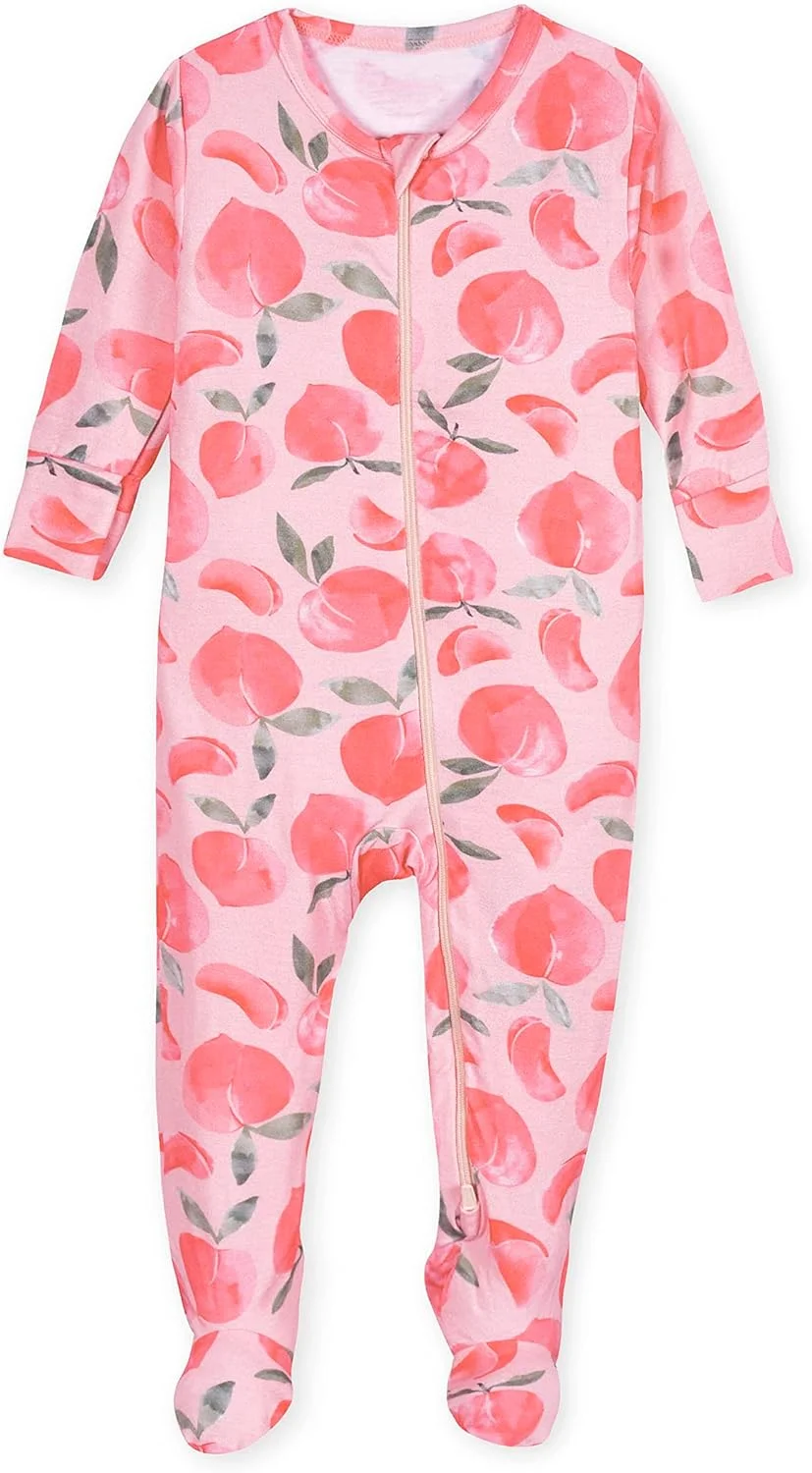 لباس خواب پا دار نوزادی و نوپایان نرم و راحت ساخته شده از اکالیپتوس