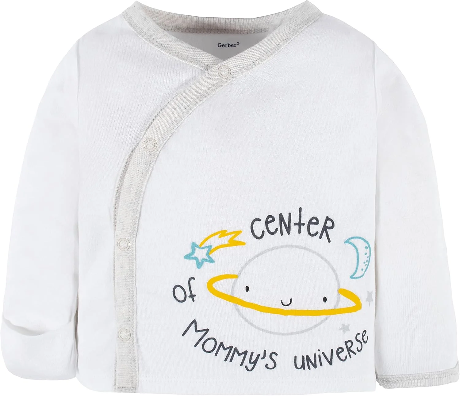 ست لباس نوزادی یونی‌سکس Gerber شامل پیراهن، شلوار جوراب‌دار و کلاه (بسته 3 عددی)