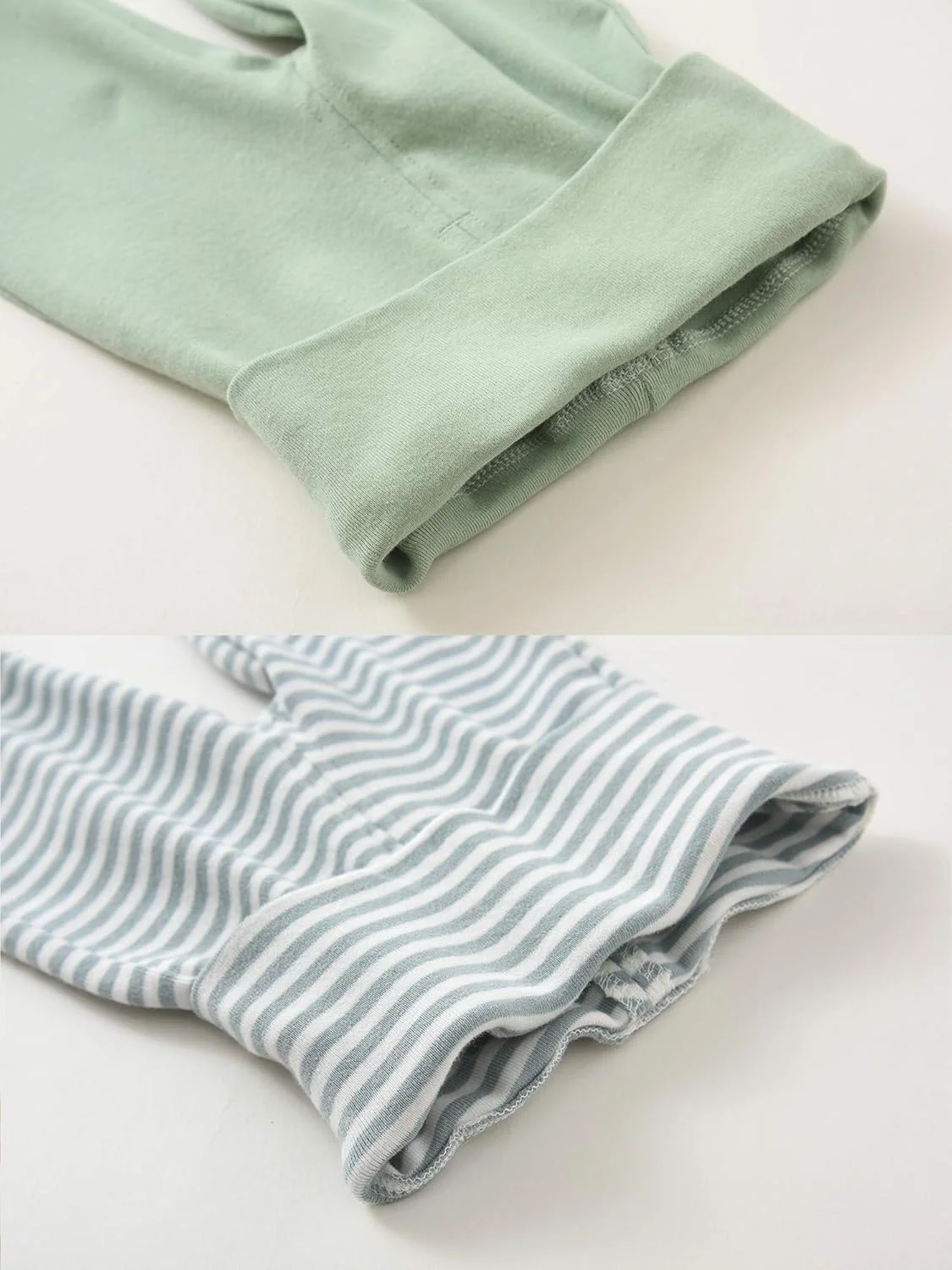 شلوار نوزادی پنبه ای کمر بلند جوراب دار دخترانه پسرانه ایس استار، مناسب برای 0 تا 12 ماه، بسته 1/3 عددی