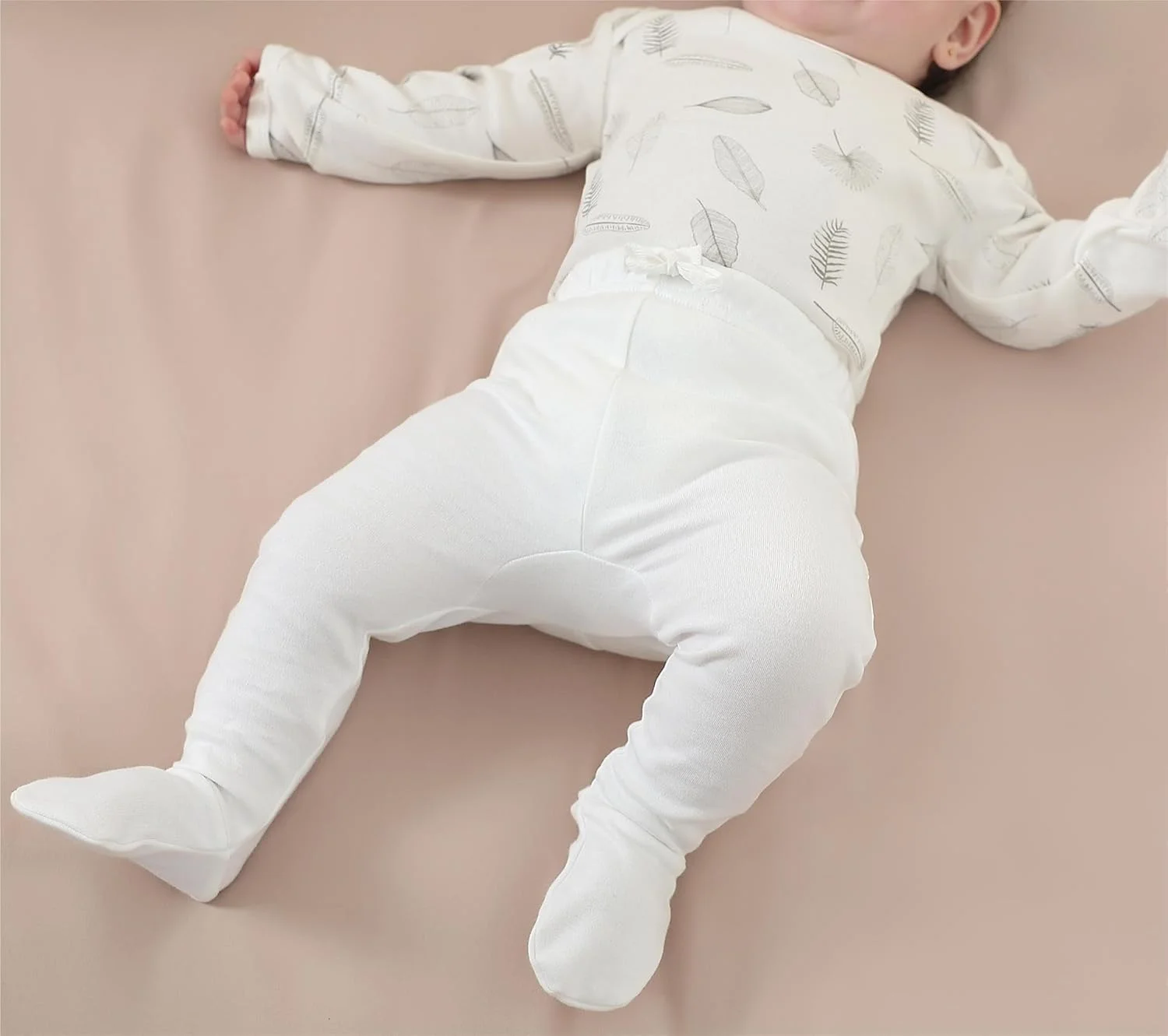 شلوار راحتی ارگانیک Owlivia مناسب نوزاد، پسر بچه، دختر بچه و کودک نوپا