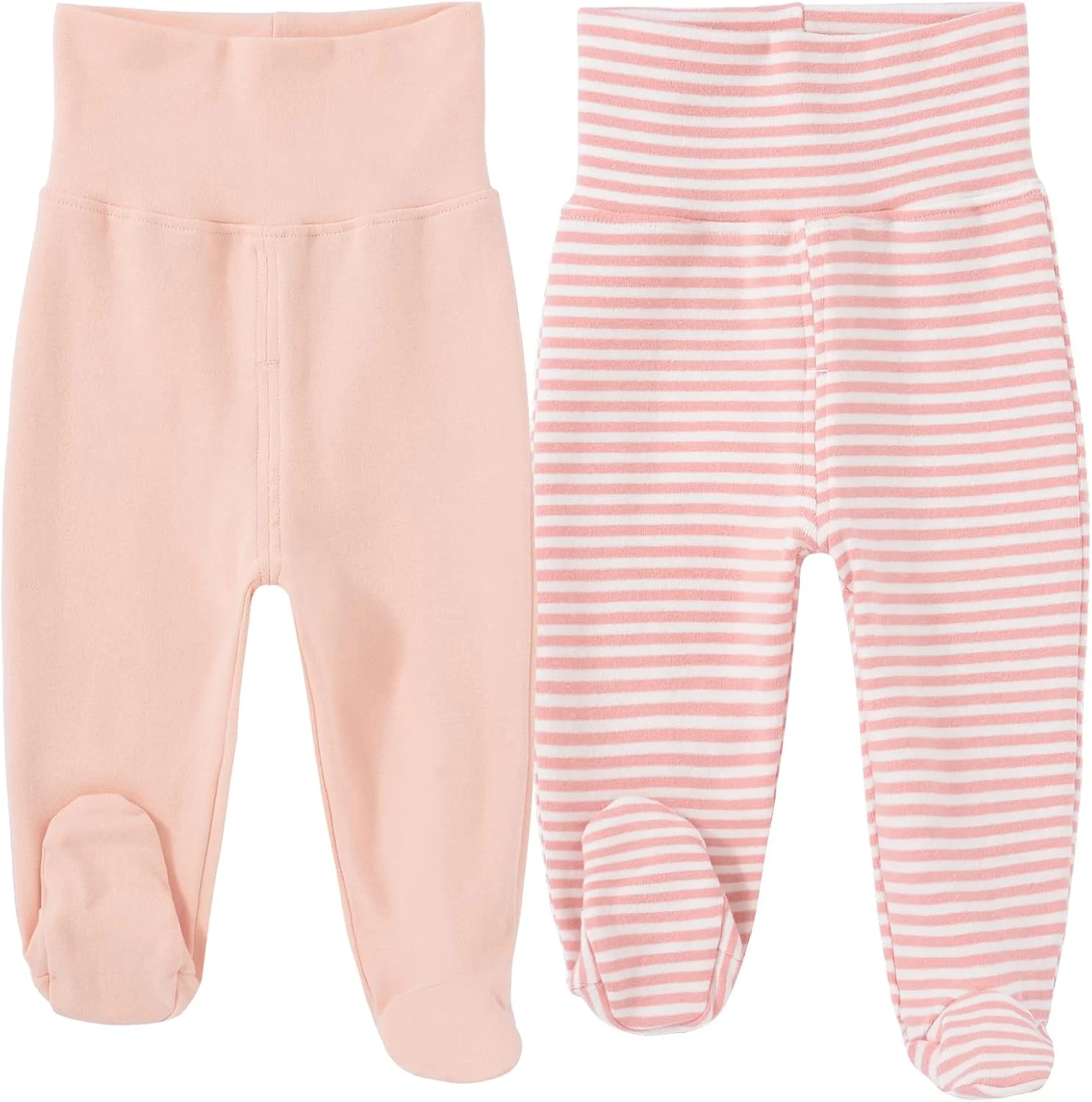 شلوار جورابدار نوزادی HahaNice، ساق پنبه ای مناسب نوزادان 0 تا 12 ماه شلوار جورابدار نوزادی HahaNice، ساق پنبه ای مناسب نوزادان 0 تا 12 ماه