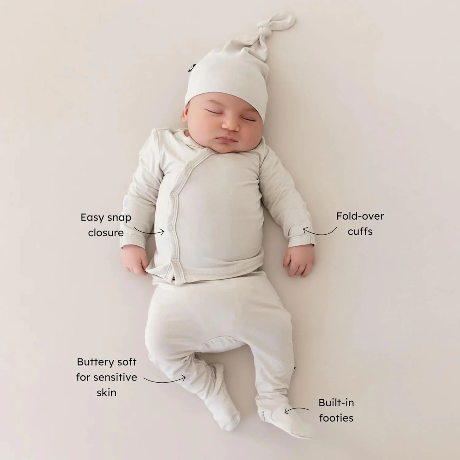 ست لباس نوزادی به همراه کلاه