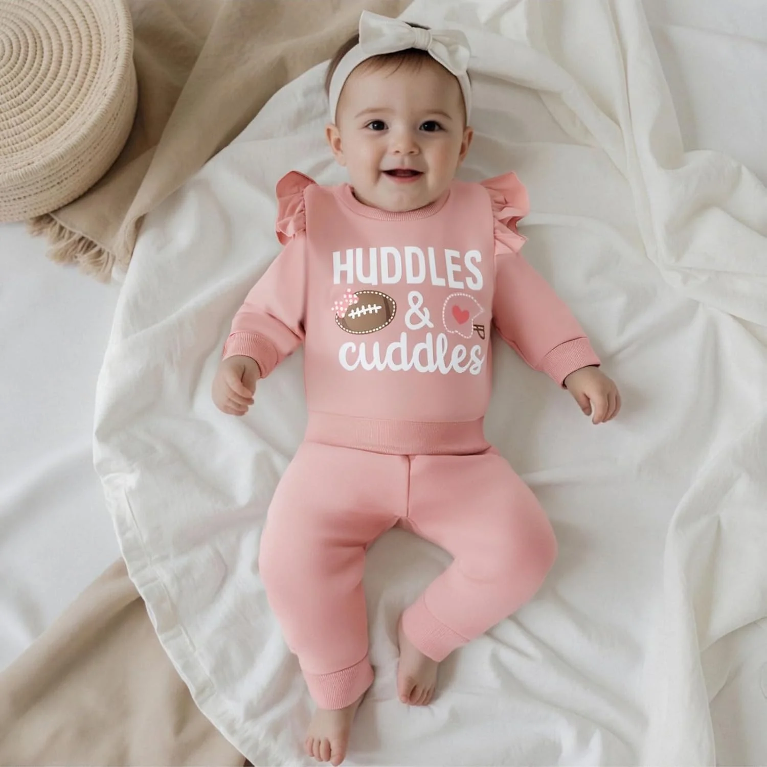 لباس پاییزی و زمستانی دخترانه، ست لباس بازی فوتبال، بلوز و شلوار ورزشی دو تکه