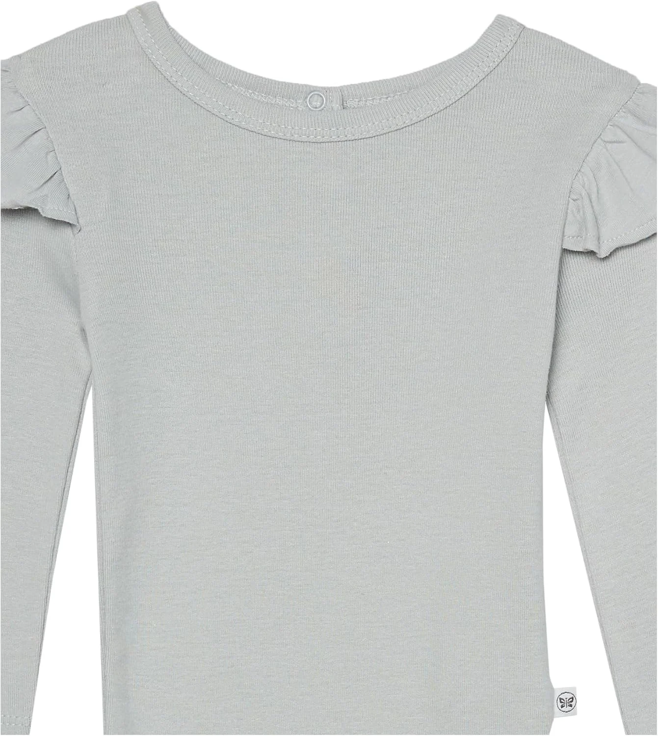 ست هدیه 3 تکه نوزاد دخترانه HonestBaby - بادی آستین بلند چین دار، شلوار چین دار، پاپیون