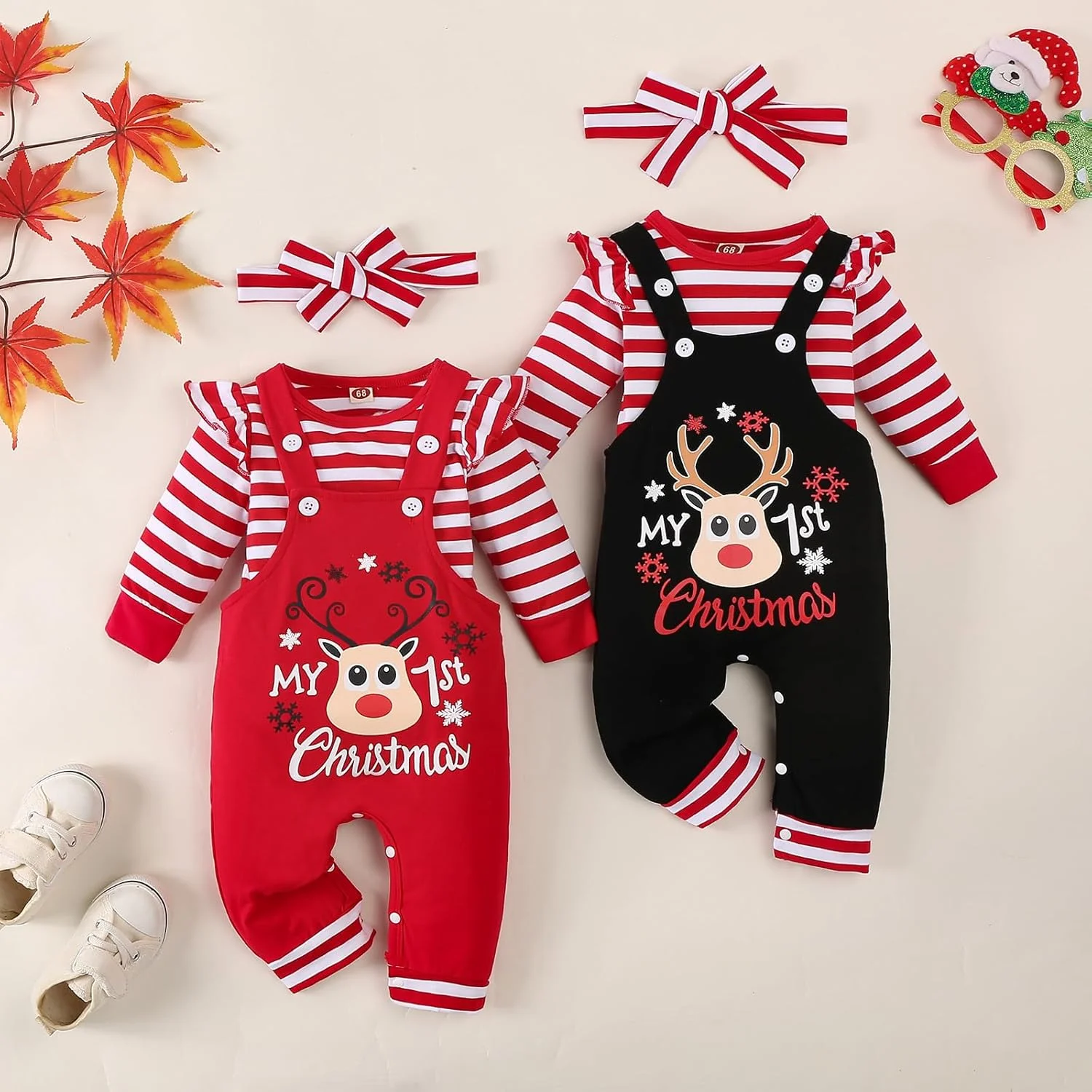 لباس عید پاک نوزادی دخترانه VINUOKER، ست شلوار لباس روز عید پاک دخترانه