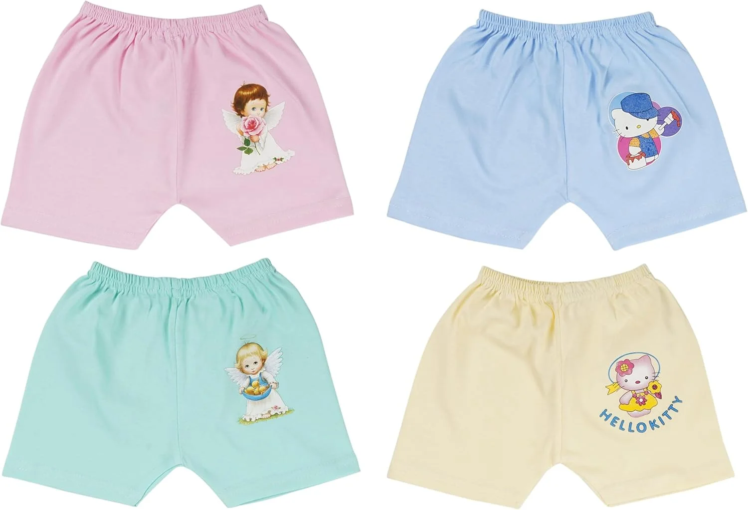 شورت نخی نوزادی دخترانه و پسرانه | نوزاد | مدل معمولی | شلوارک