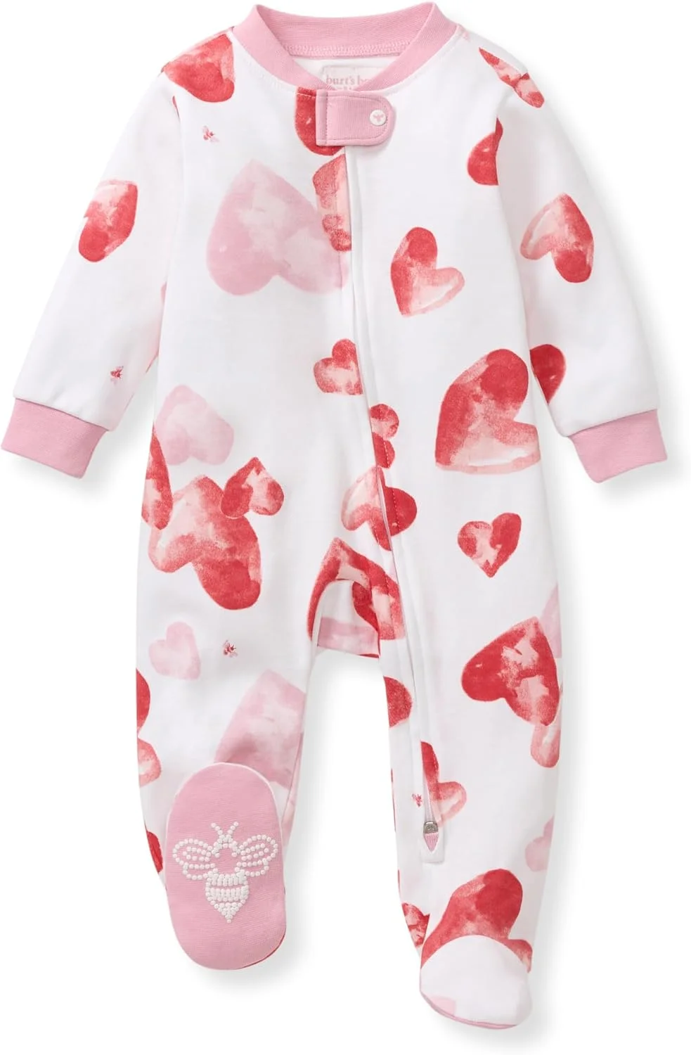 لباس خواب و بازی نوزاد دخترانه Burt's Bees، پنبه ارگانیک