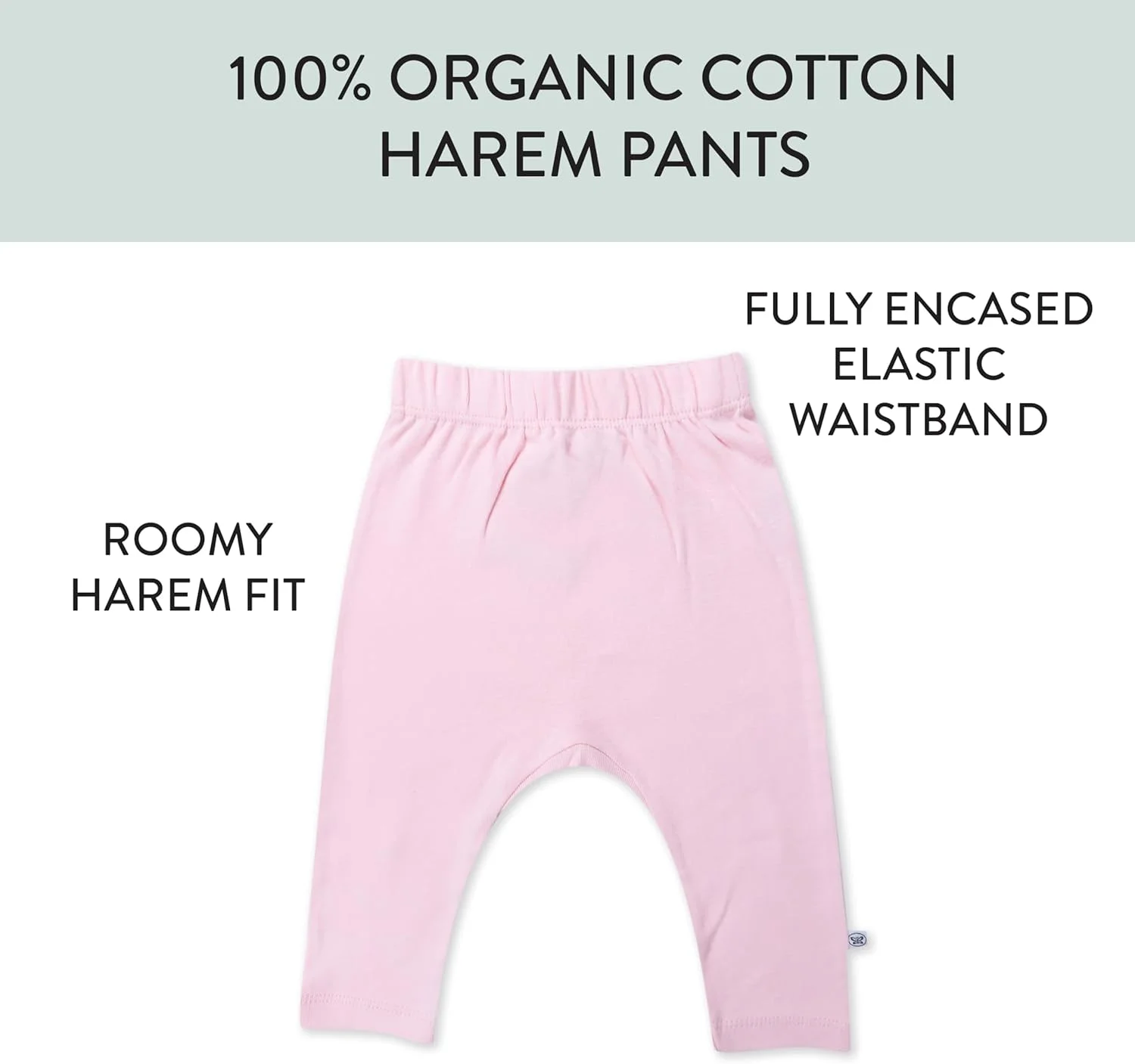 شلوار راحتی چندتایی کودک یونی‌سکس HonestBaby، با فاق باز و کمر کشی، 100% پنبه ارگانیک برای نوزادان پسر و دختر (بسته 3 عددی)