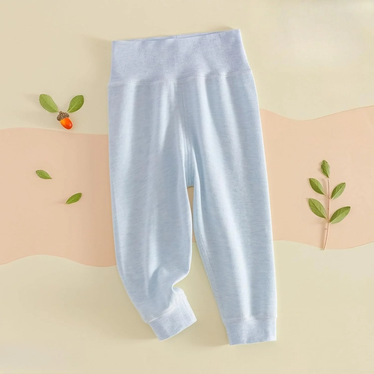 شلوار نخی پریمیوم پیما، شلوار نوزادی مناسب پسران و دختران، ساق های نرم نوزادی با جوراب شلوار نخی پریمیوم پیما، شلوار نوزادی مناسب پسران و دختران، ساق های نرم نوزادی با جوراب