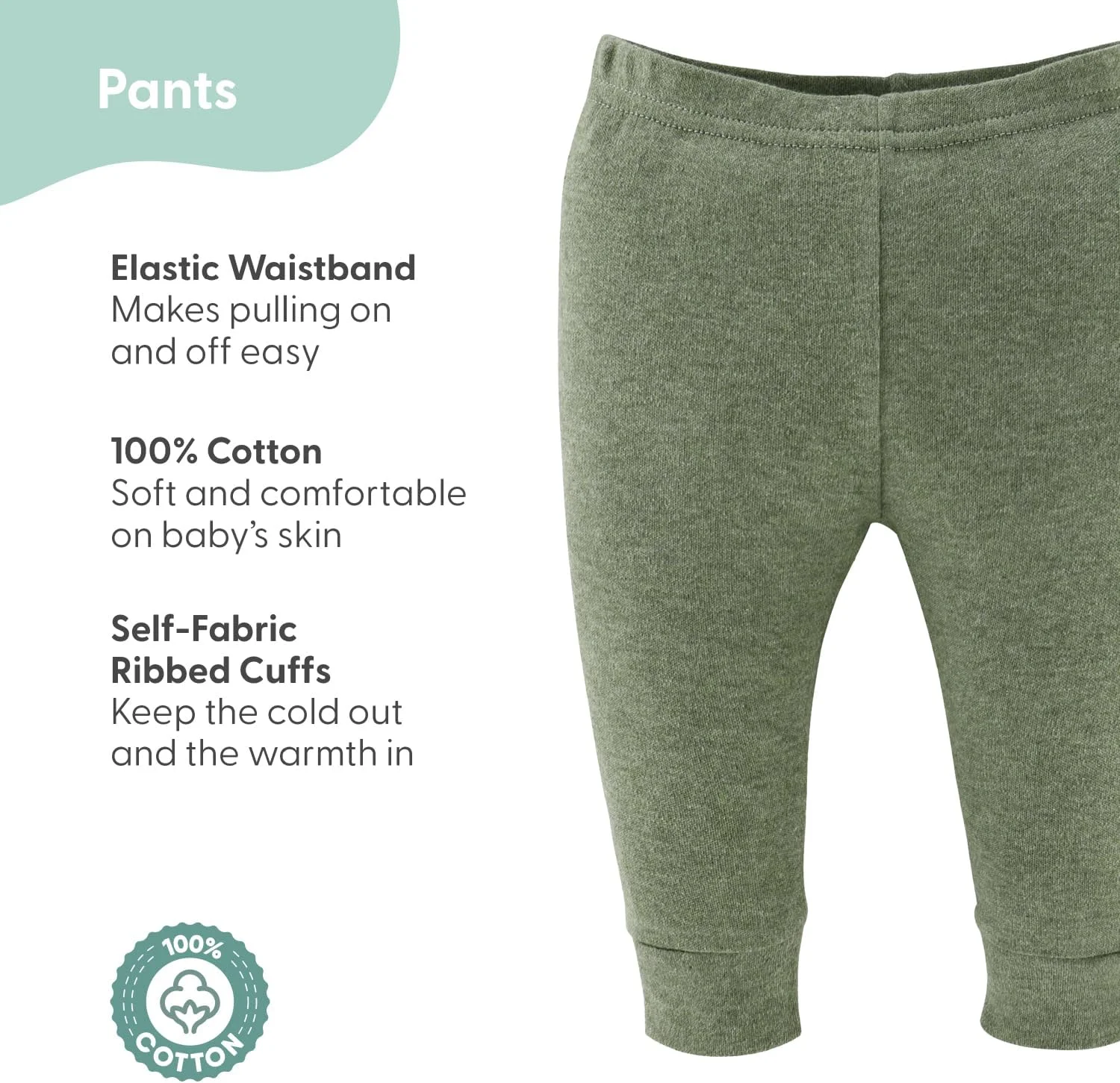 شلوار نوزادی پیناتشل، لباس نوزاد پسر دختر، لباس نوزادی اسپرت، مناسب بدو تولد تا 24 ماهگی، شلوار راحتی نوزاد، شلوار جاگر، شلوار، لباس