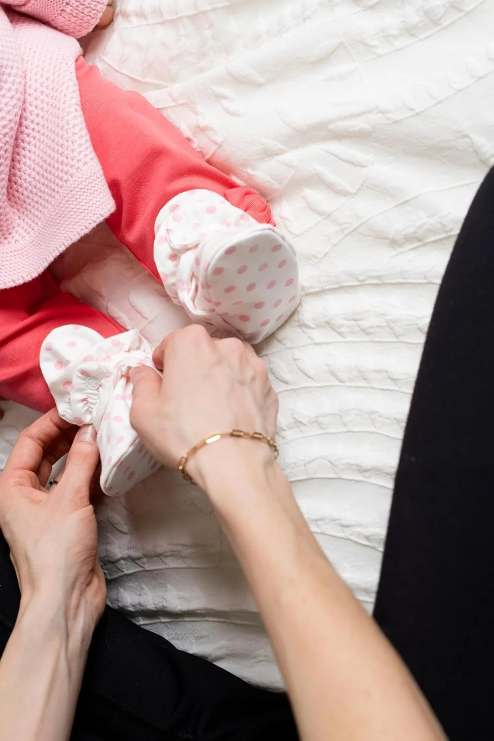 شلوار نوزادی ارگانیک Hello Baby مونیکا + اندی