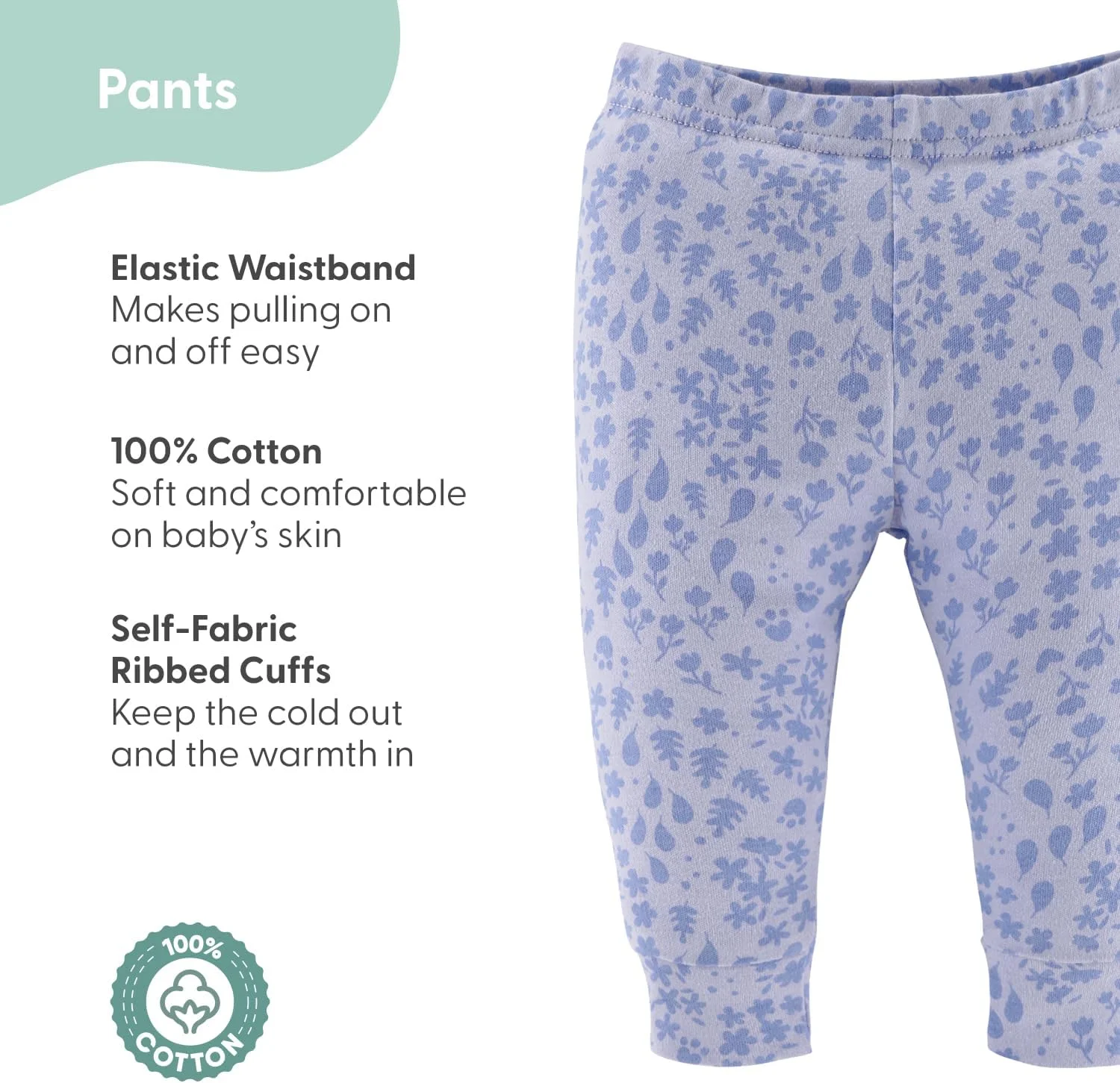 شلوار دخترانه کودک پیناتشل، لباس دخترانه کودک، لباس پنبه ای دخترانه، شلوار نوزادی تا 24 ماهگی، پایین تنه