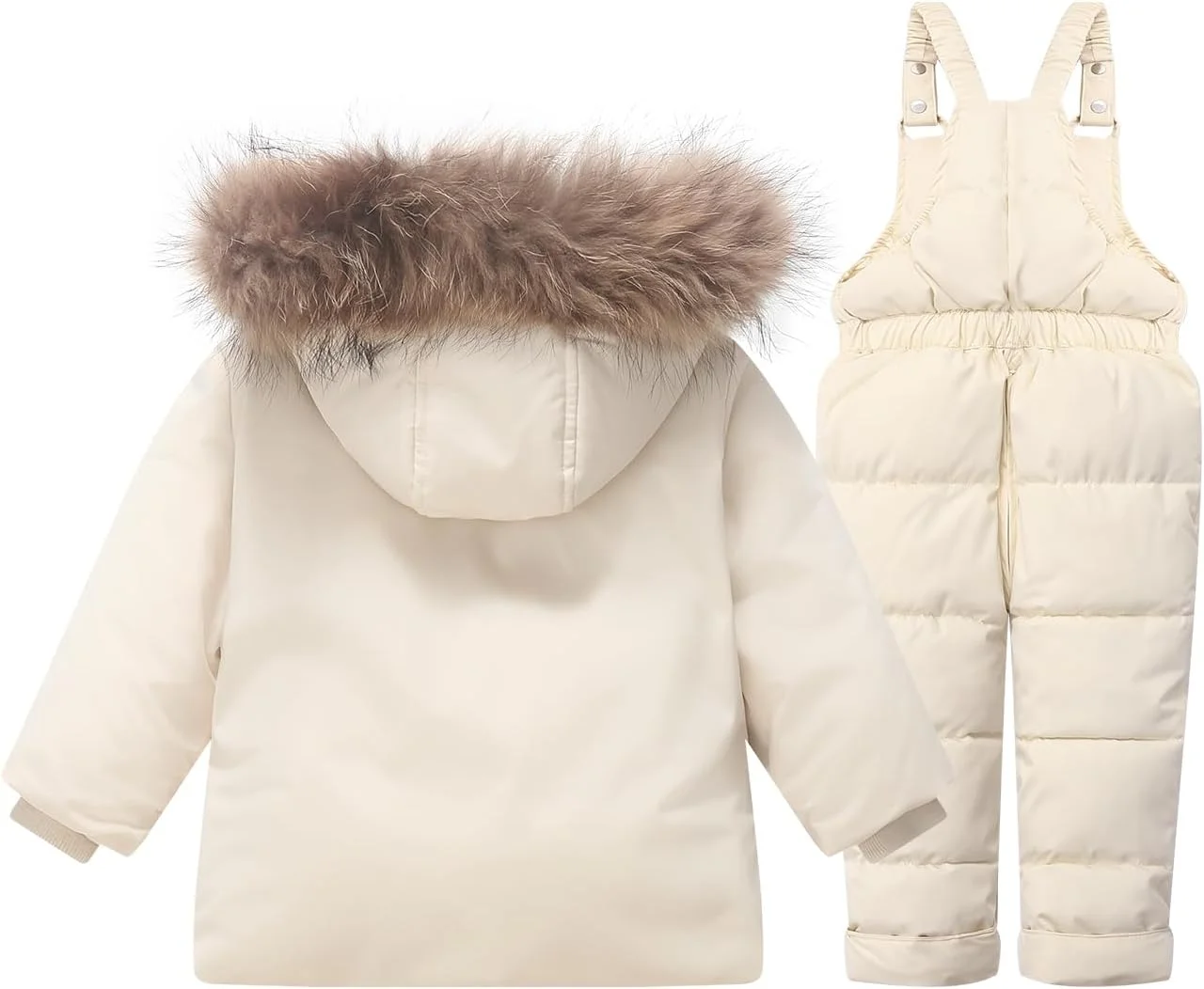لباس گرم زمستانی کودک، کت و شلوار اسکی، مناسب 1 تا 5 سال