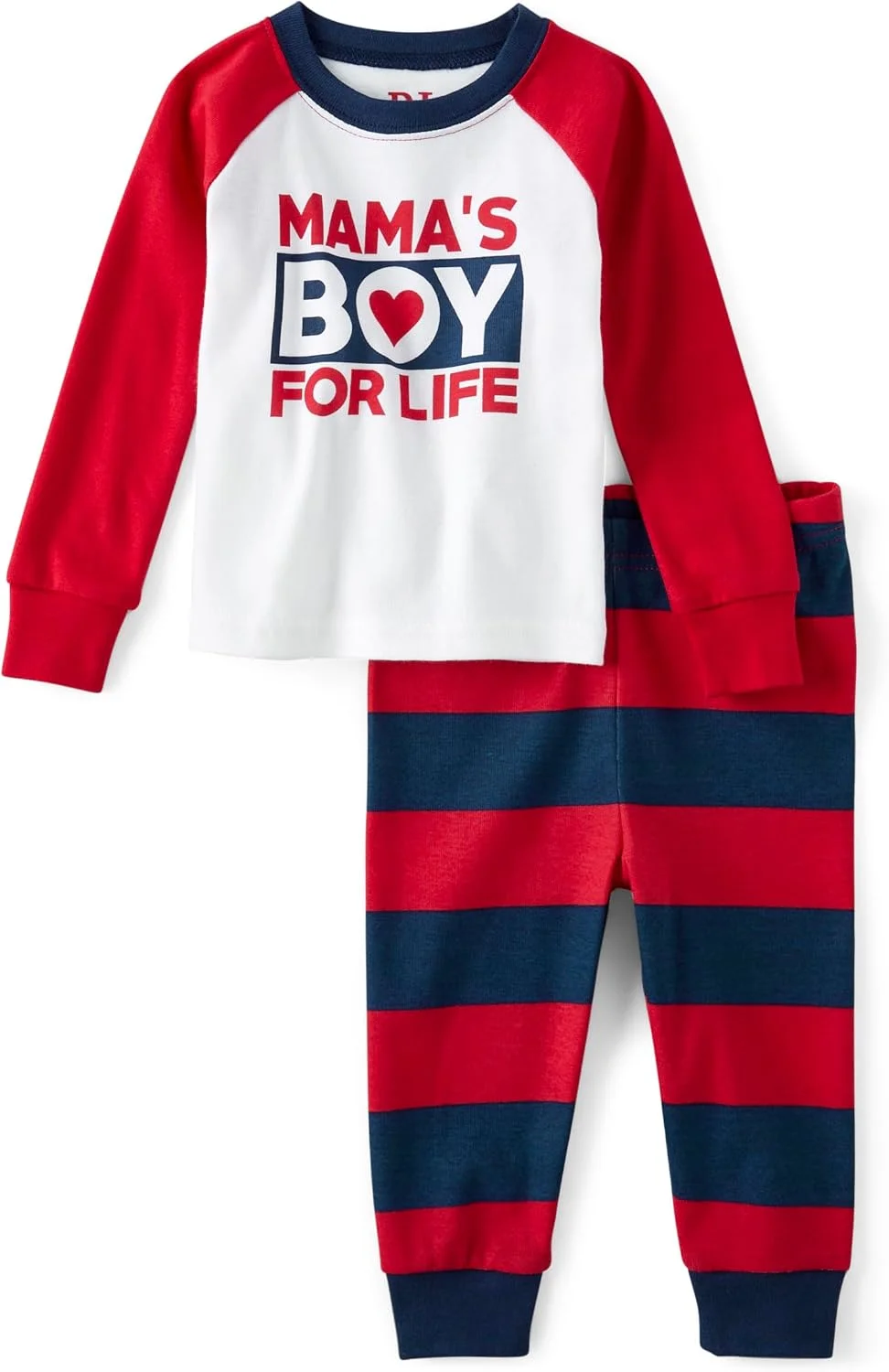 ست لباس خواب دو تکه هماهنگ خانواده The Children's Place، مناسب کودکان، پنبه 100٪