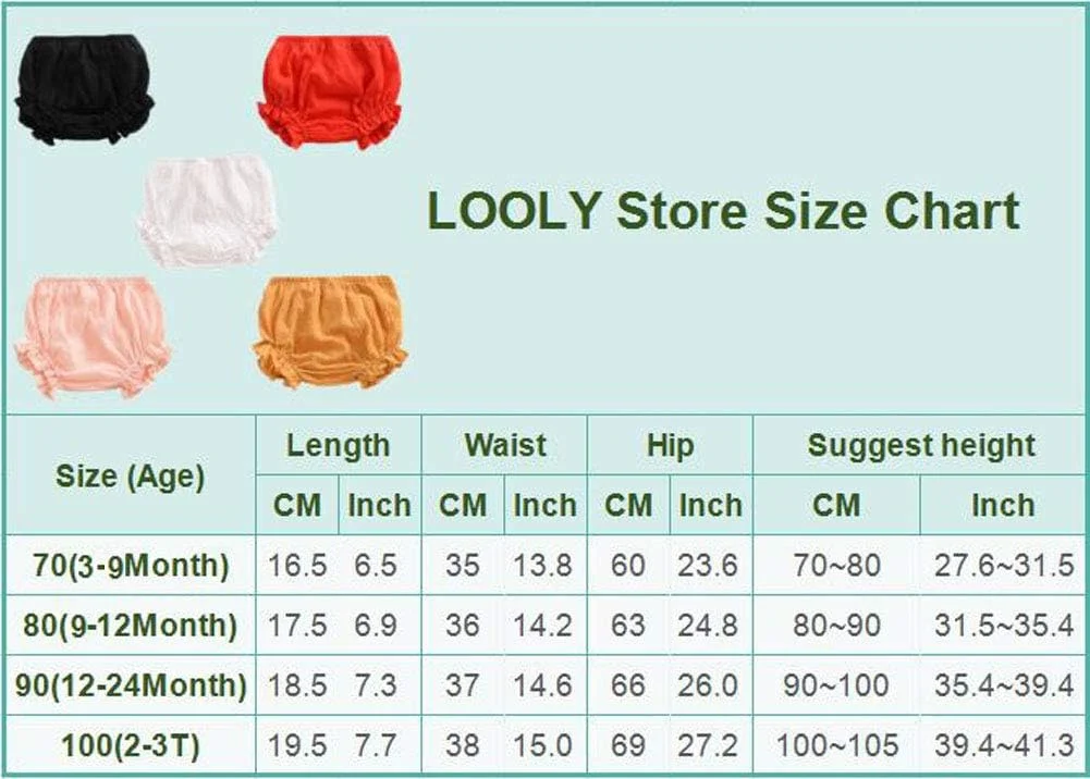 شورت نوزادی LOOLY، مناسب دختران و پسران، ترکیب پنبه و کتان