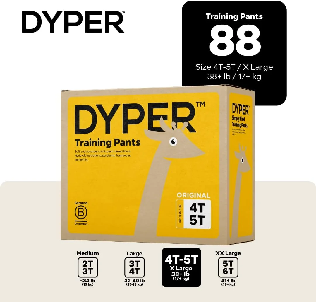 شورت آموزشی بامبو DYPER برای کودکان دختر و پسر | مواد اولیه طبیعی و خالص | مناسب روز و شب | پایه گیاهی + سازگار با محیط زیست | ضد حساسیت برای پوست های حساس | بدون عطر شورت آموزشی بامبو DYPER برای کودکان دختر و پسر | مواد اولیه طبیعی و خالص | مناسب روز و شب | پایه گیاهی + سازگار با محیط زیست | ضد حساسیت برای پوست های حساس | بدون عطر