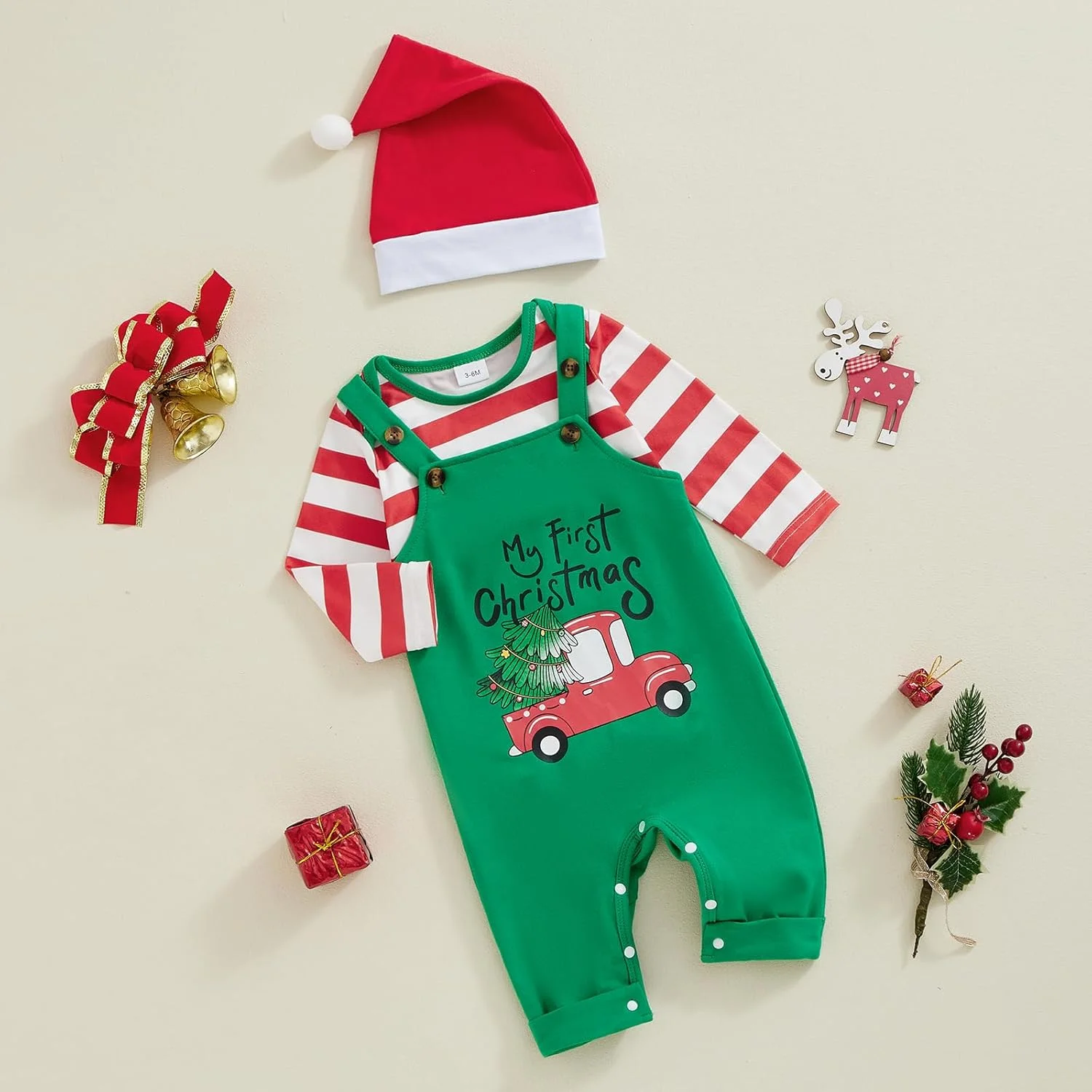 ست شلوار و تیشرت پسرانه نوزادی FYBITBO (بسته 2 عددی)