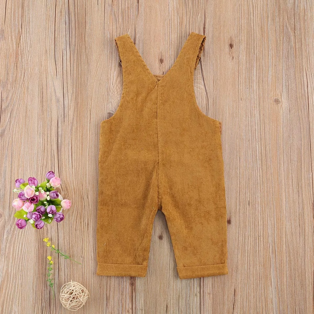 لباس سرهمی پیشبندی نوزاد پسرانه دخترانه، شلوار بند دار، شلوار یکسره