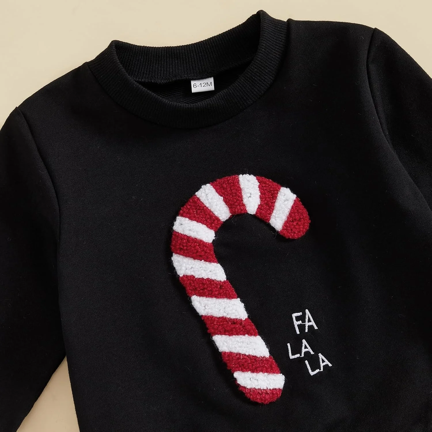 ست لباس بچه گانه طرح کریسمس، بلوز آستین بلند و شلوار جاگر، مناسب پاییز و زمستان