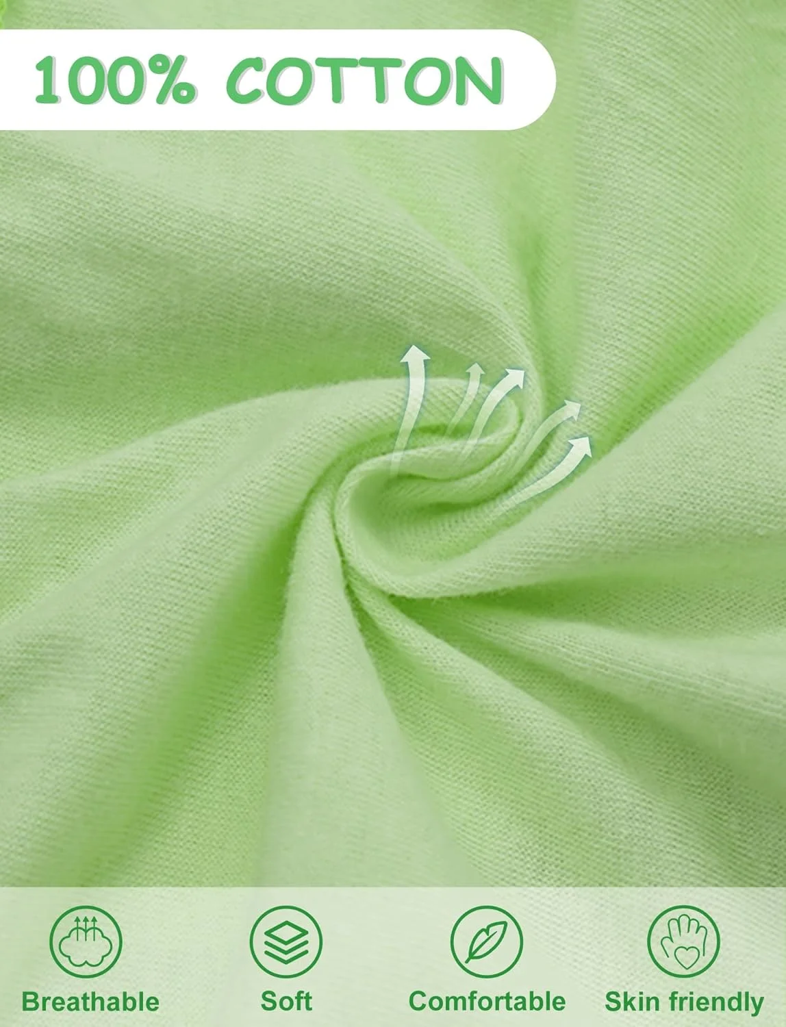 شورت نخی 4 عددی کودک Happy Cherry، مناسب نوزادان و کودکان 6 ماهه تا 6 ساله