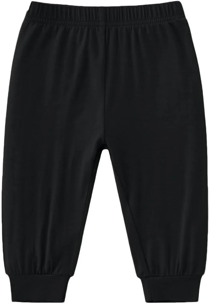 شلوار جاگر ویسکوز بامبو نوزادی پسرانه دخترانه، شلوار راحتی بچه گانه