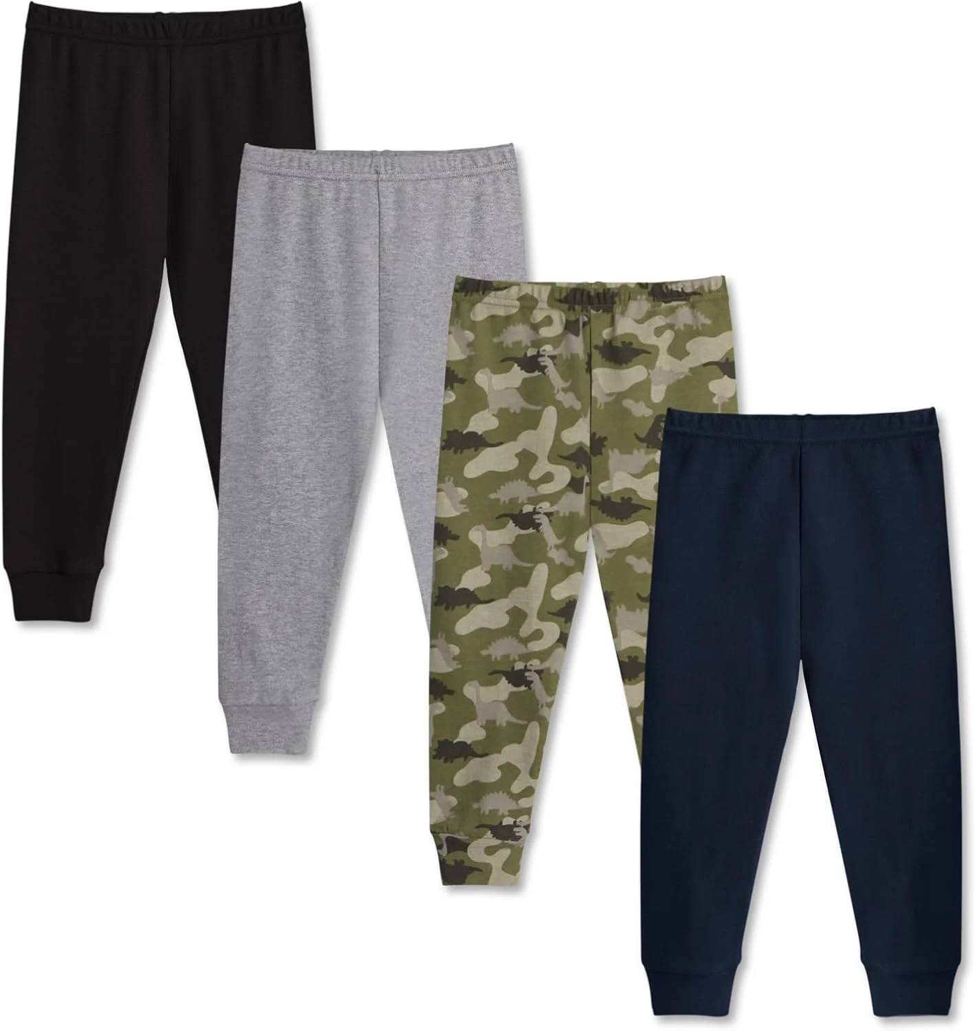 گالش - ست 4 عددی شلوار نخی پسرانه کودک و نوپا، سایز 12 ماه تا 5 سال