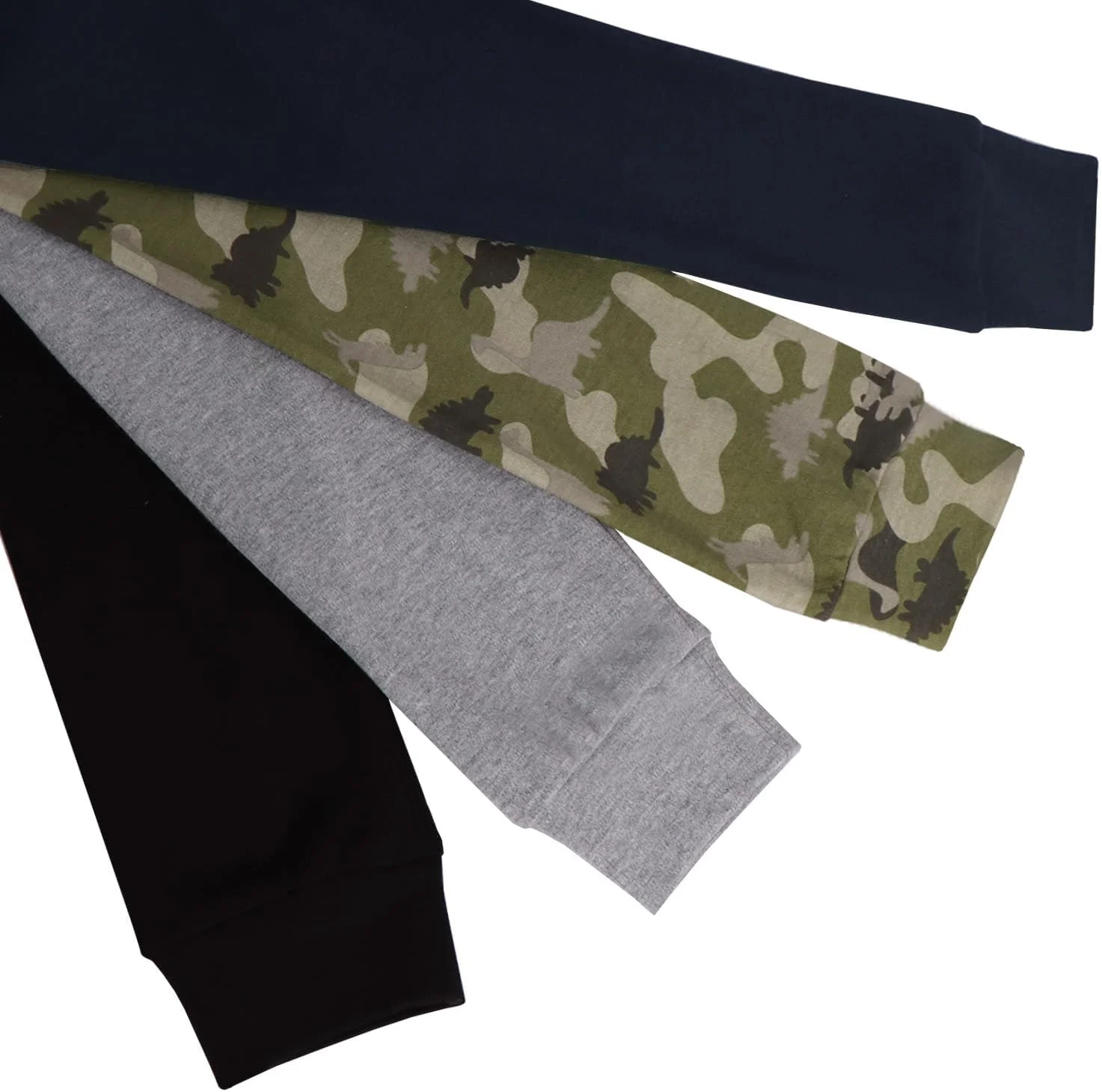 گالش - ست 4 عددی شلوار نخی پسرانه کودک و نوپا، سایز 12 ماه تا 5 سال