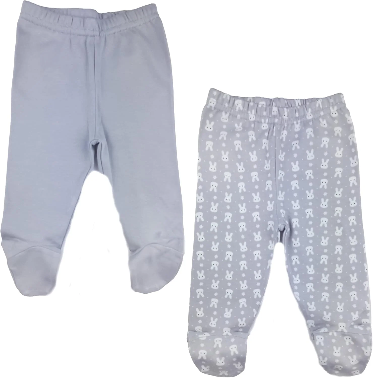 شلوار/لگینگ نوزادی 123 Bear، 100% پنبه، جوراب دار، مناسب پسران و دختران