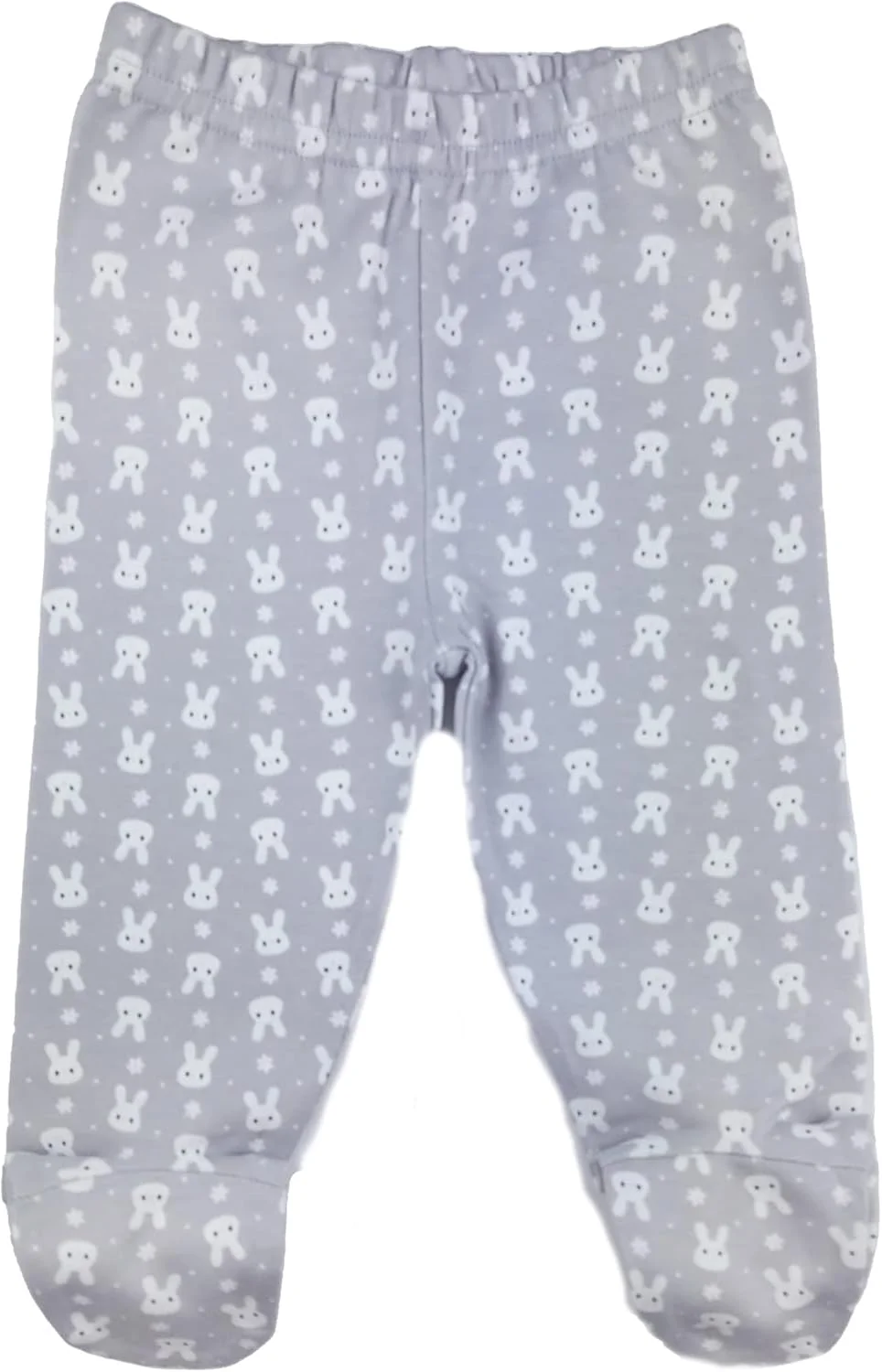 شلوار/لگینگ نوزادی 123 Bear، 100% پنبه، جوراب دار، مناسب پسران و دختران