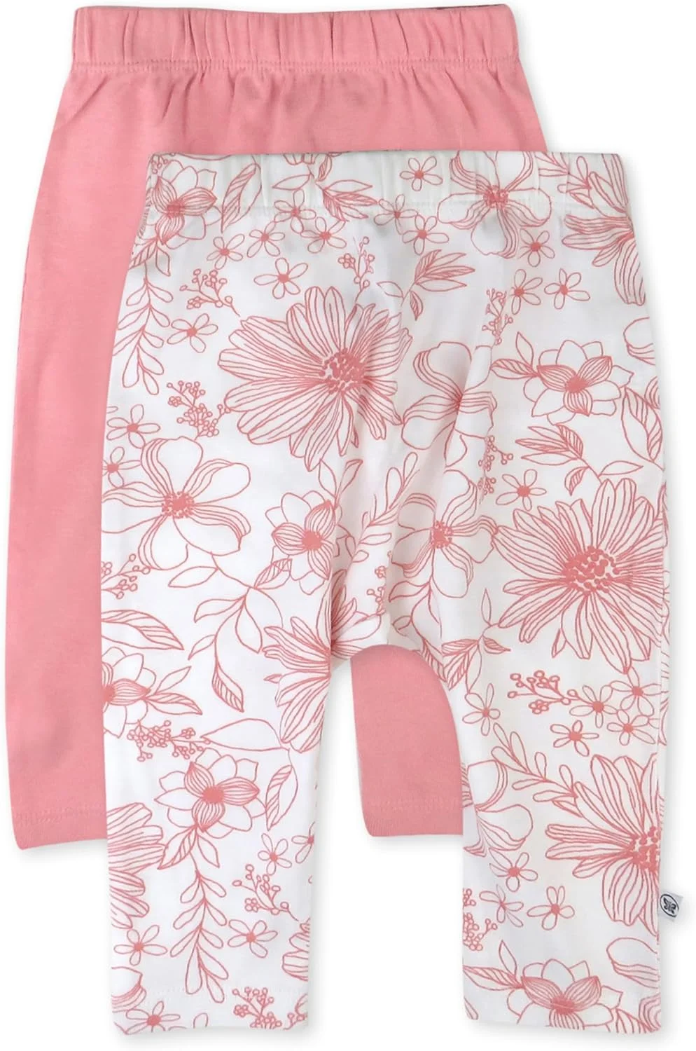 شلوار راحتی چندتایی پسرانه HonestBaby، با فاق باز، کمر کشی، 100% پنبه ارگانیک برای نوزادان پسر، دختر، شلوار یونیسکس