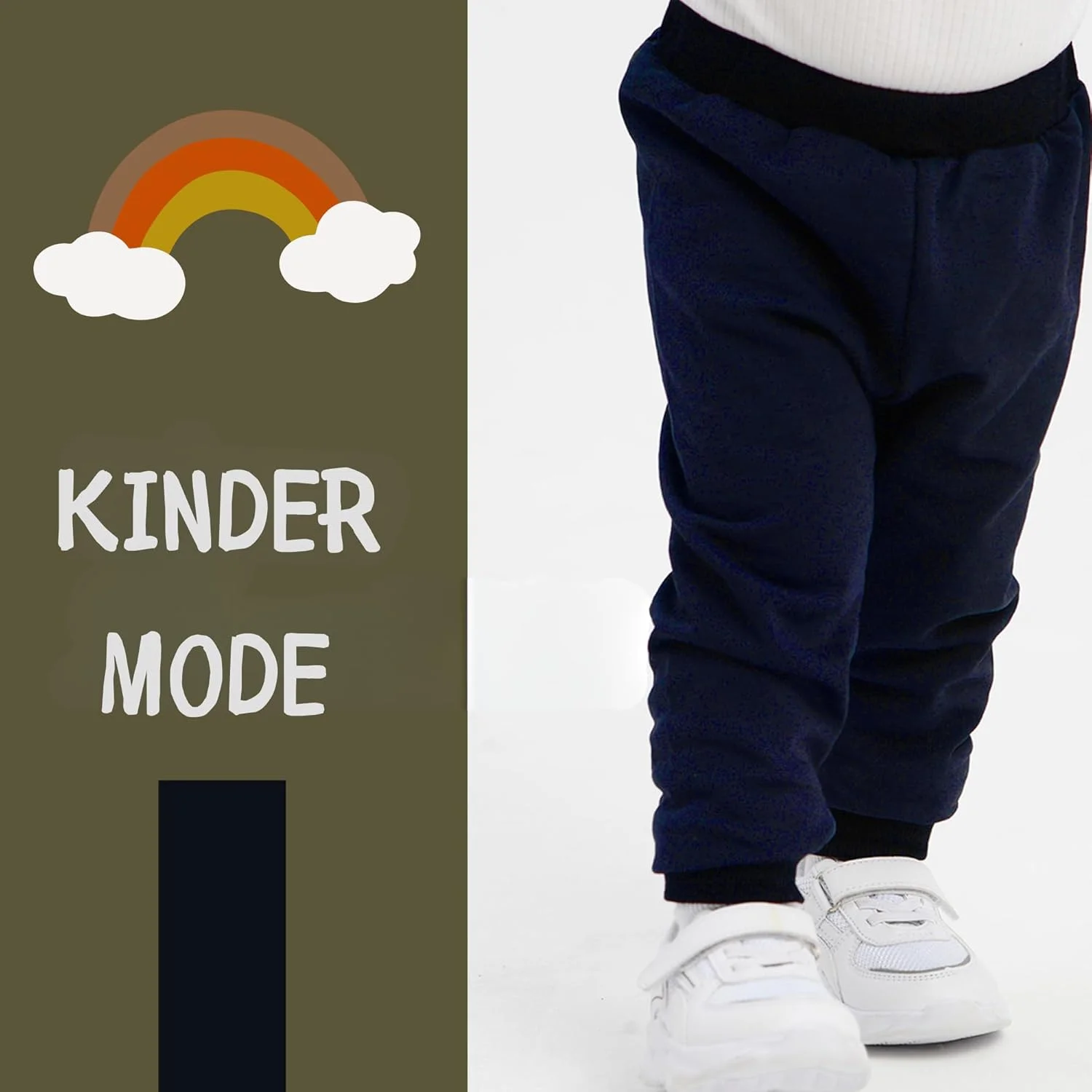 شلوار نخی 100% بچگانه، شلوار کودکانه، بسته 2 عددی شلوار ورزشی غیر رسمی، لباس نرم و راحت برای نوزادان پسر و دختر