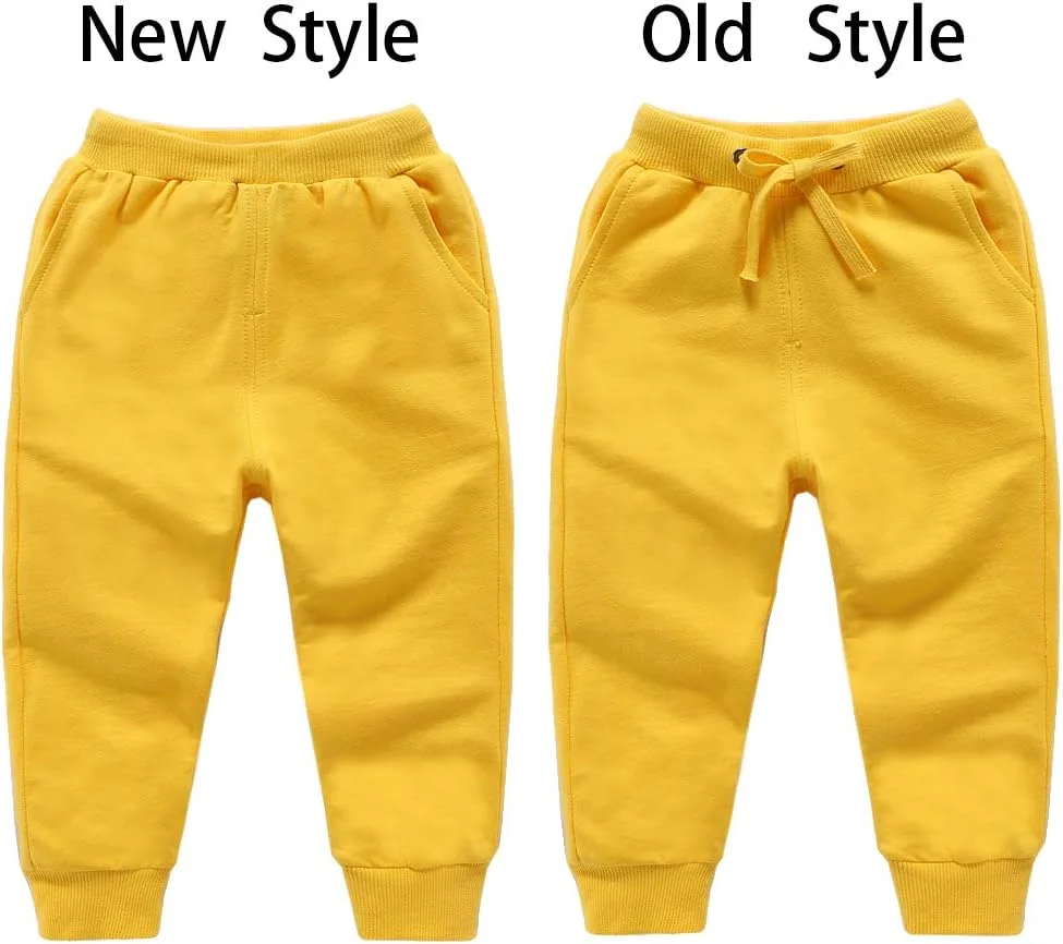 شلوار گرم پنبه ای ضخیم بچگانه HAXICO، کمر کشی بند دار، مناسب فصل زمستان