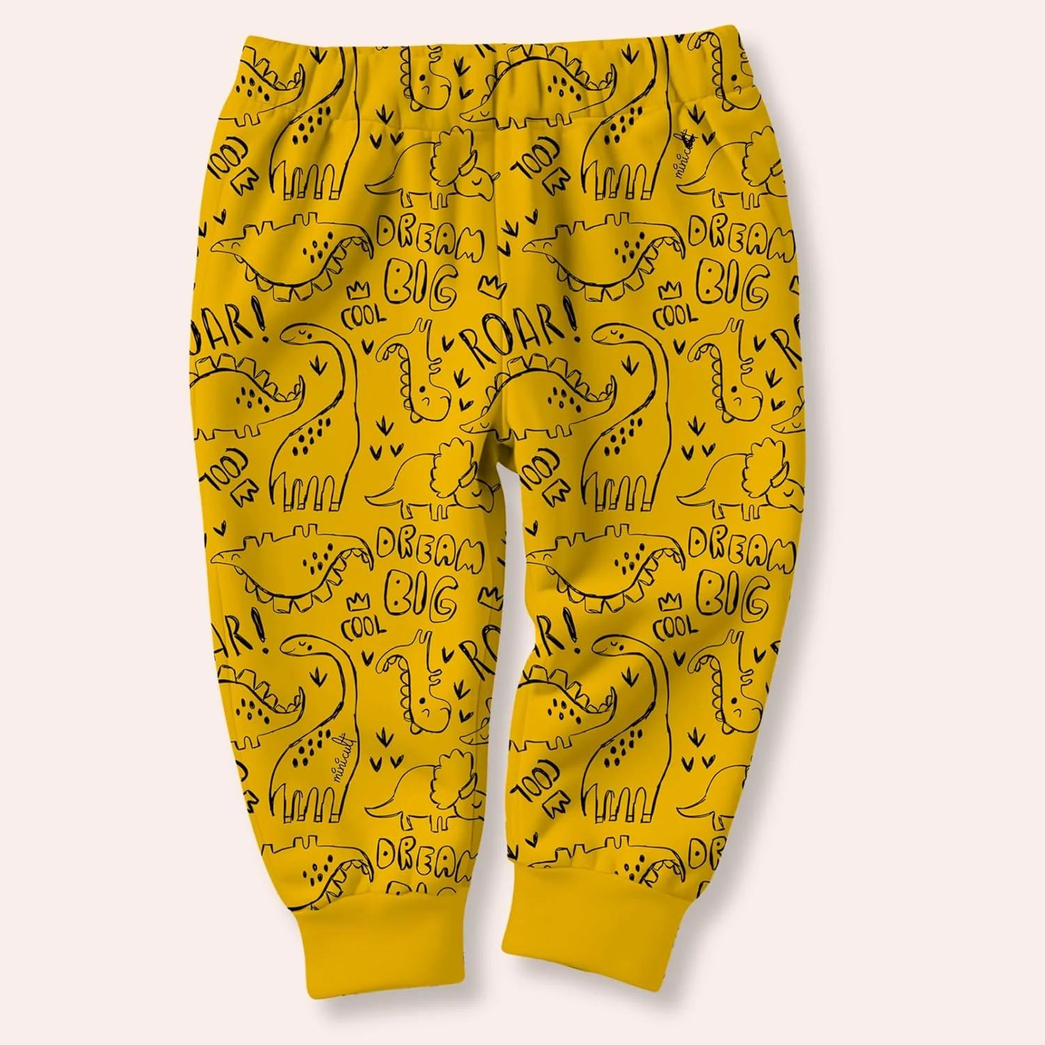 شلوار راحتی نخی بچگانه با طرح چاپی (طرح های چند رنگ) (مدل معمولی) (بسته 5 عددی)