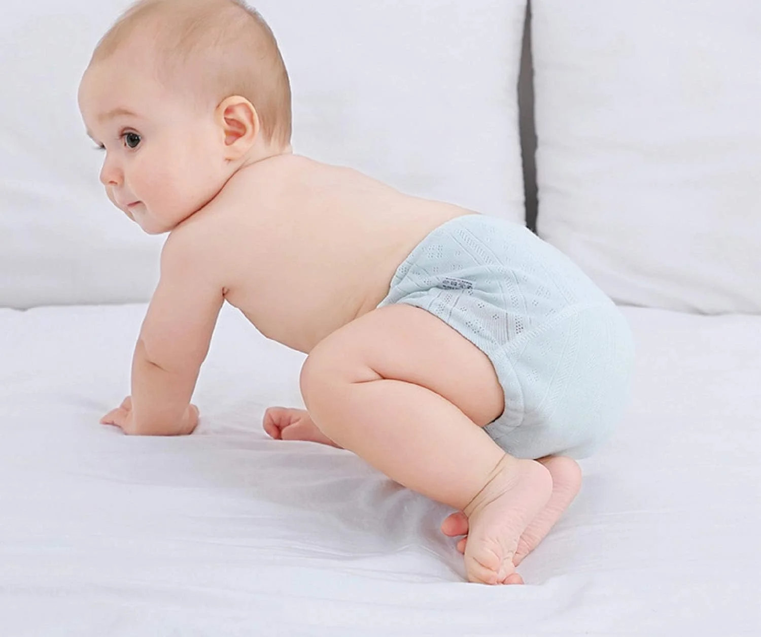 شلوار آموزشی نخی کودک، جاذب قوی، مناسب آموزش توالت رفتن کودک، 6 لایه، لباس زیر آموزشی برای نوزاد دختر و پسر